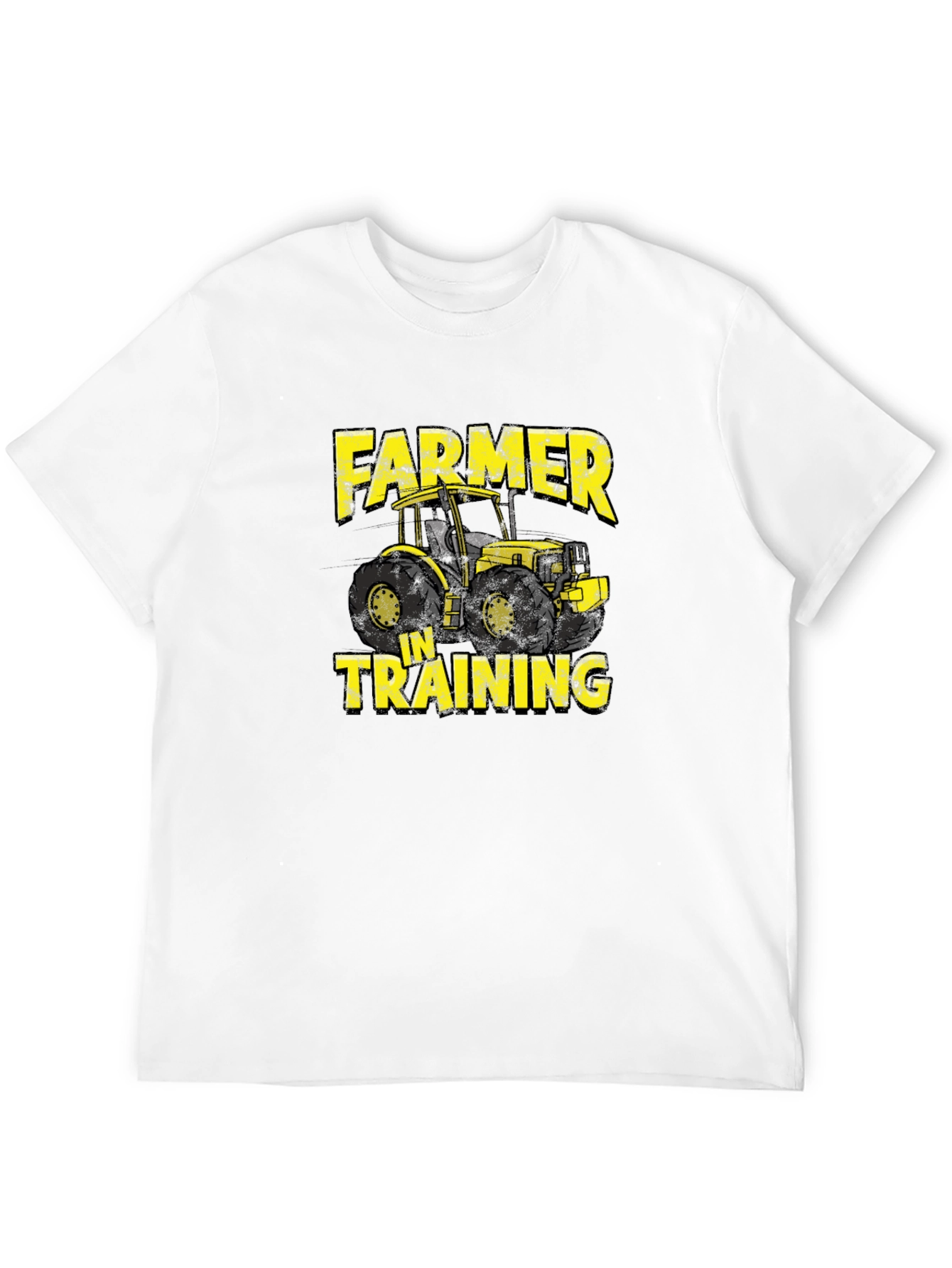 Farmer In Training Black T-Shirt