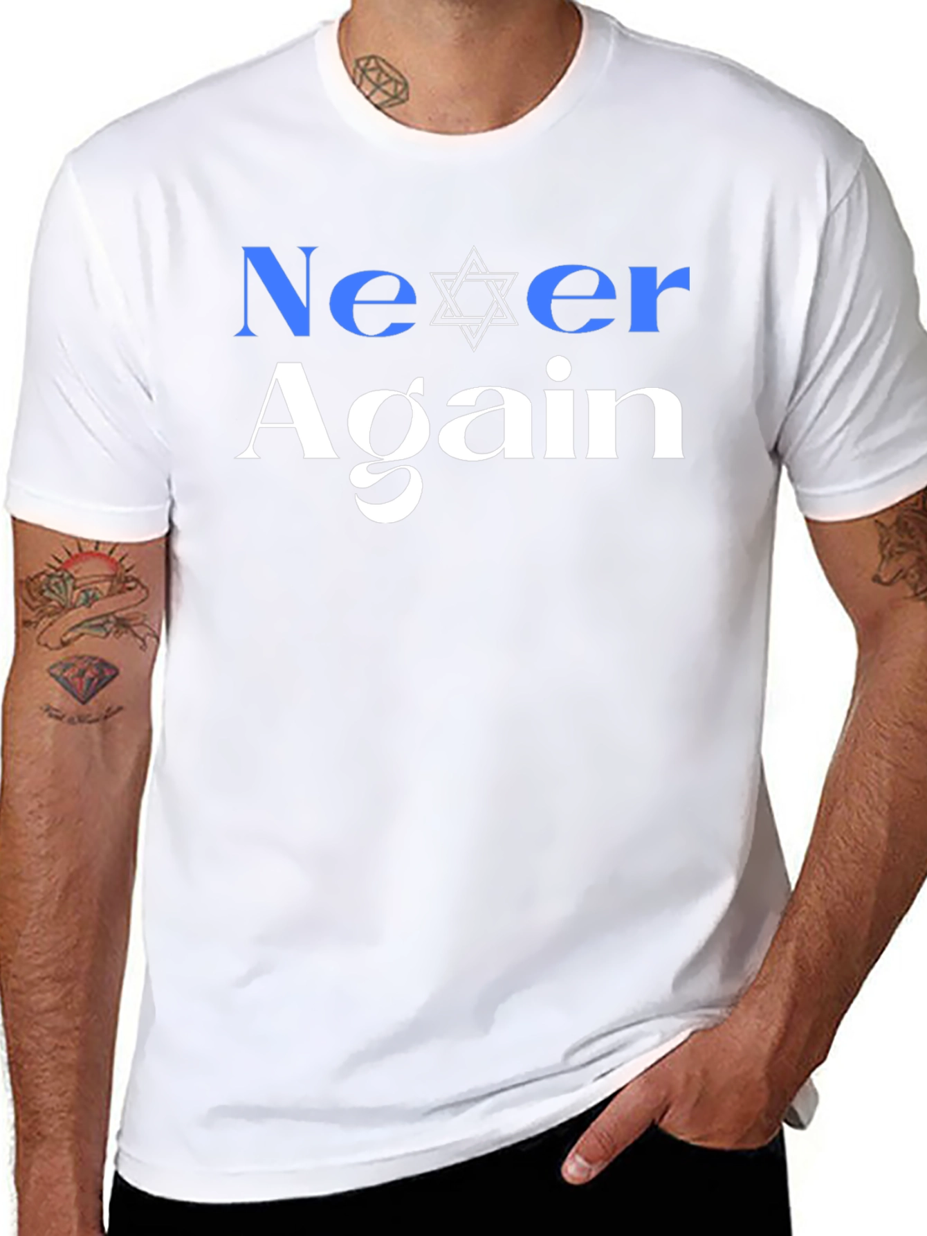 Never Again Star T-Shirt