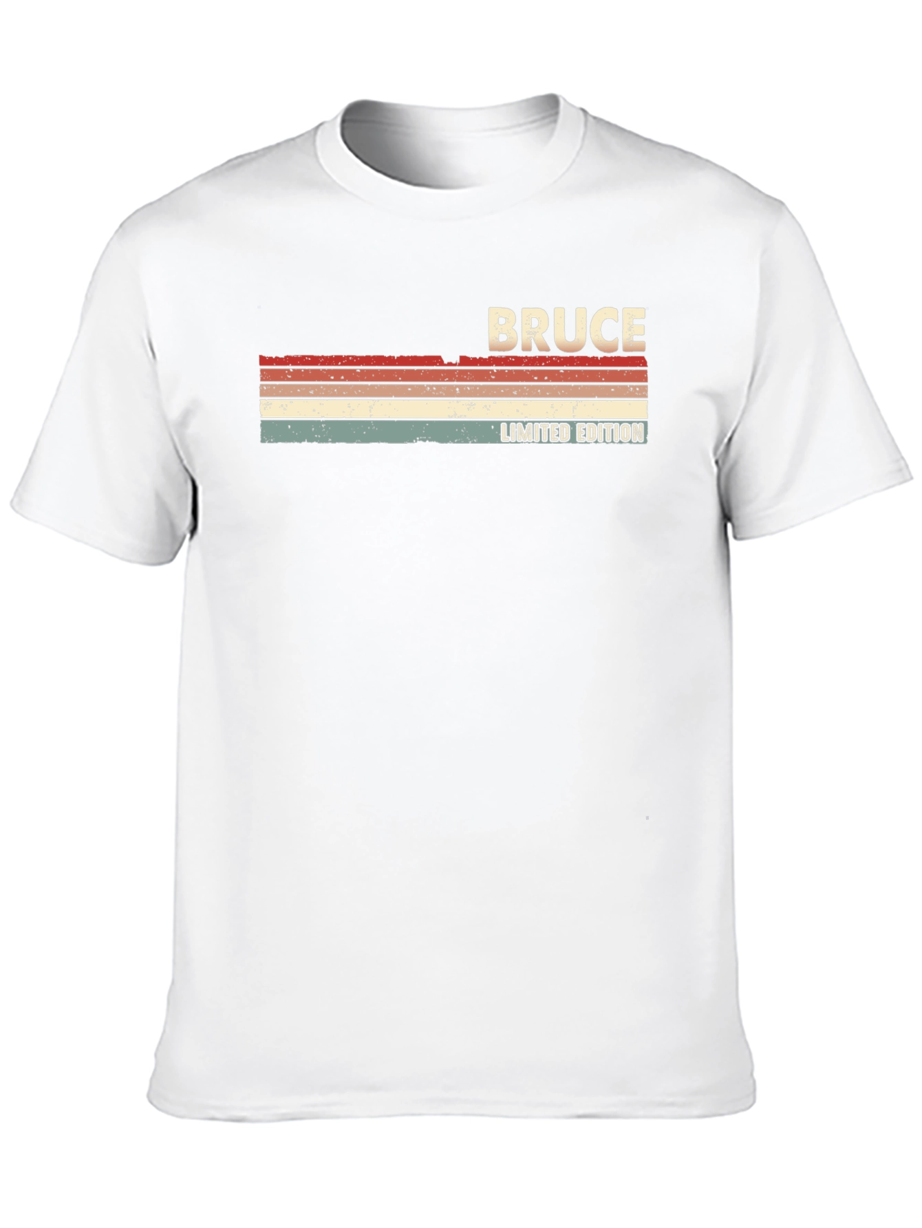 Bruce Limited Edition Retro Style T-Shirt
