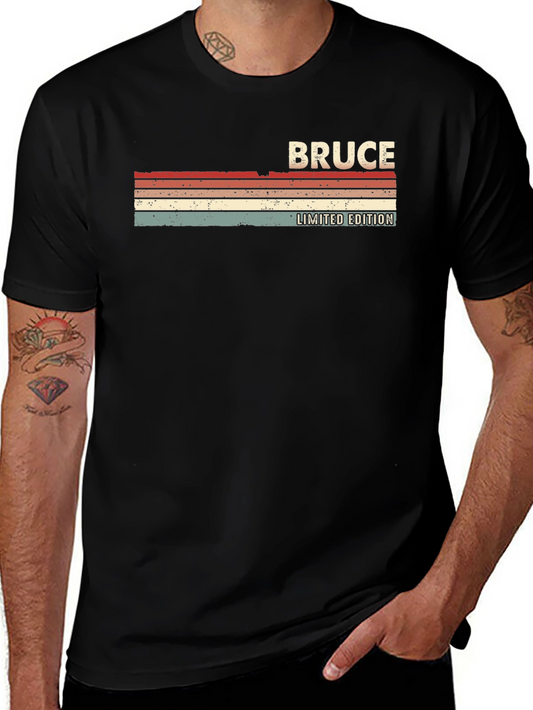 Bruce Limited Edition Retro Style T-Shirt