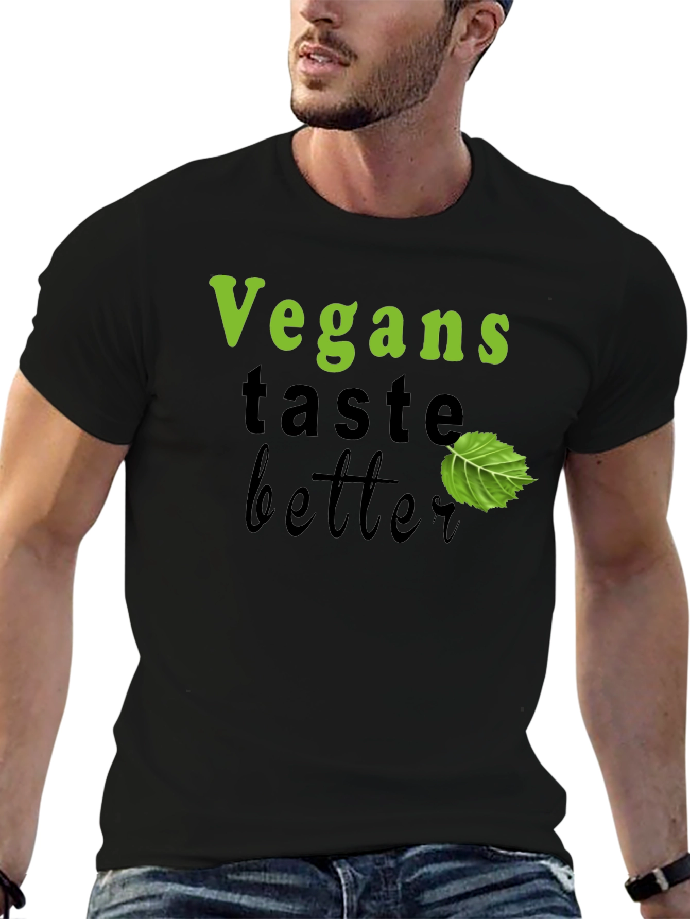 Vegans Taste Better Graphic T-Shirt