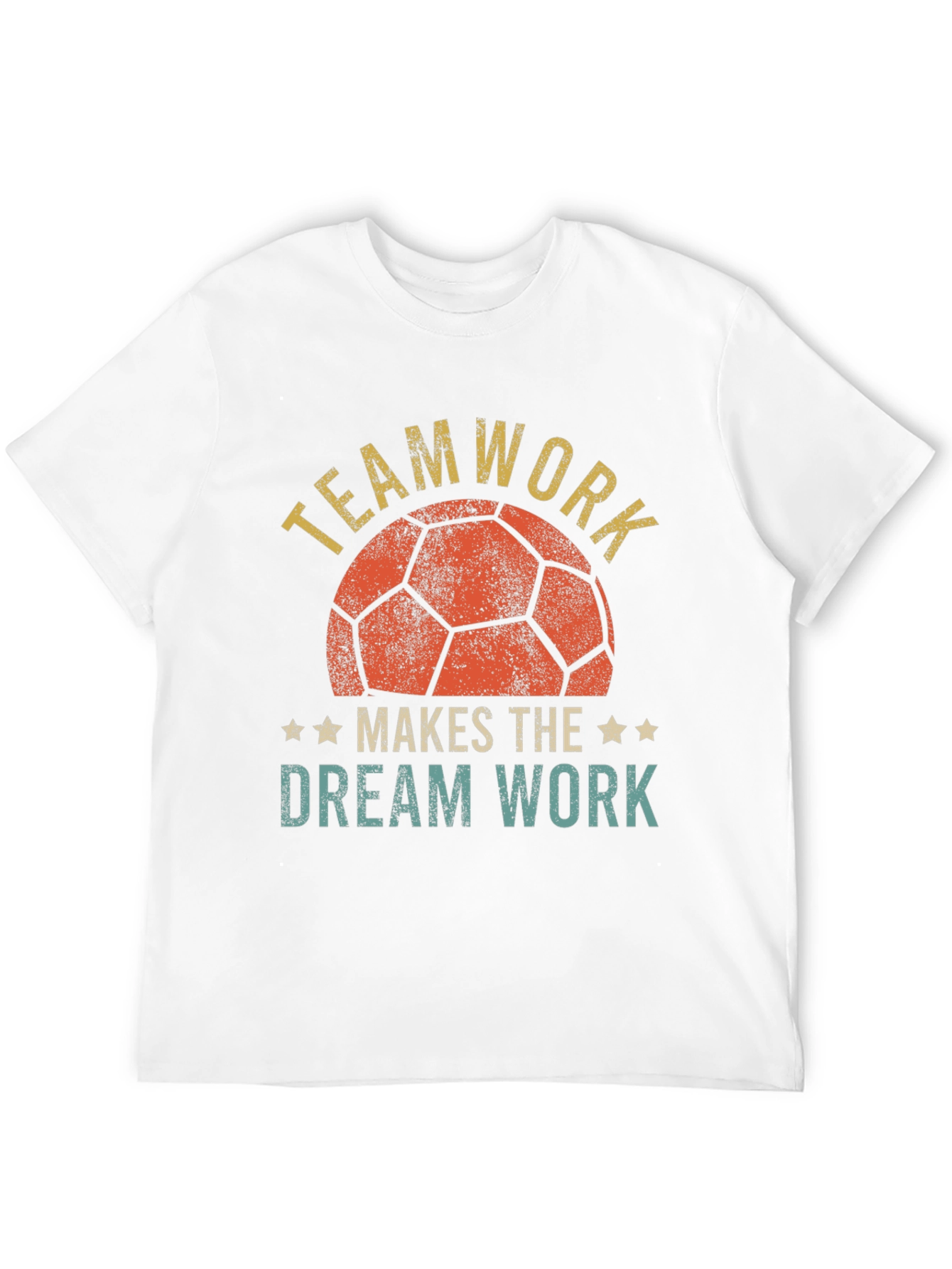 Teamwork Dream Work Graphic T-Shirt