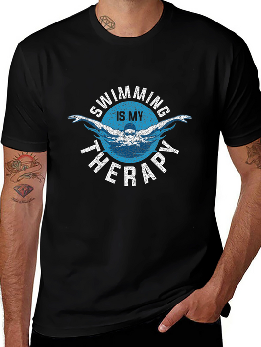 Swimming is My Therapy T-Shirt