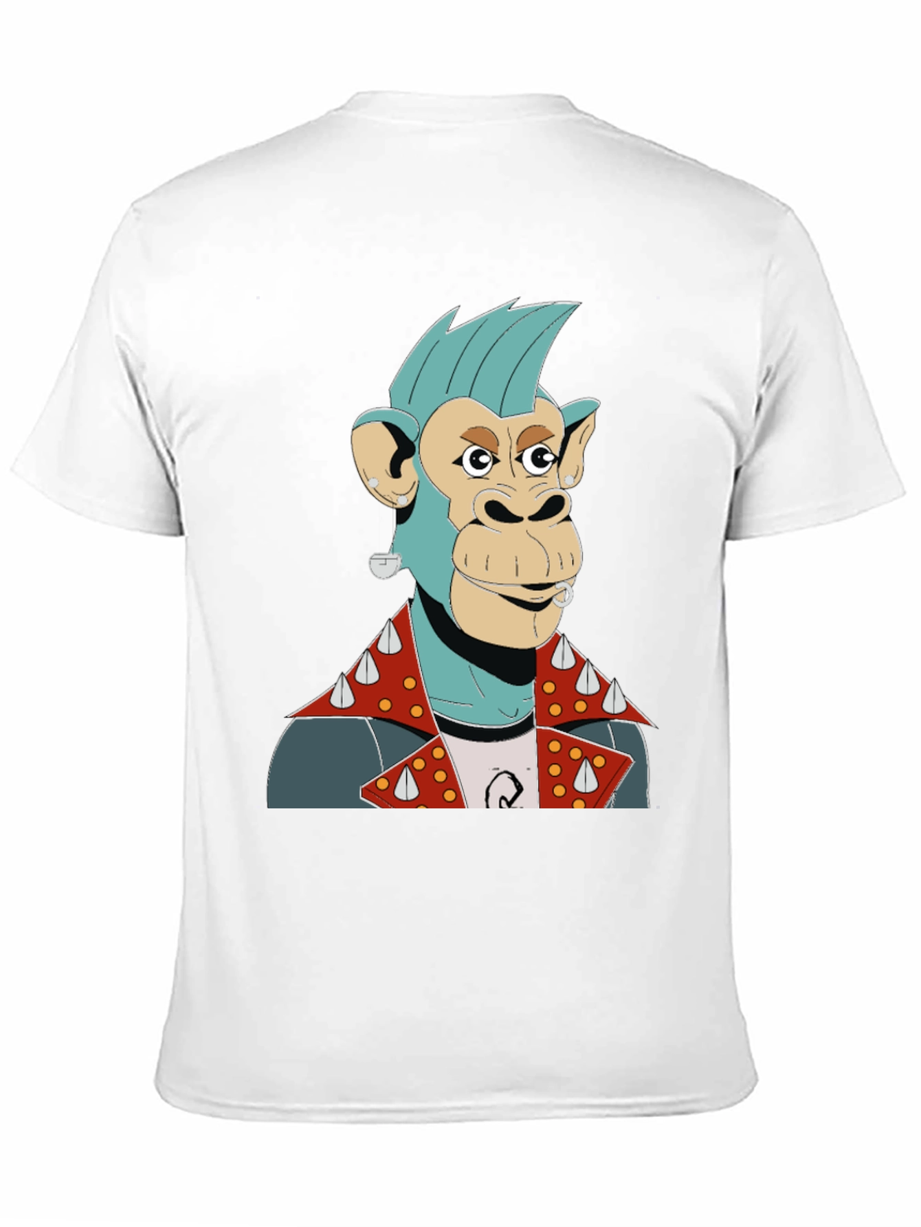 Punk Ape Graphic T-Shirt - Edgy Streetwear