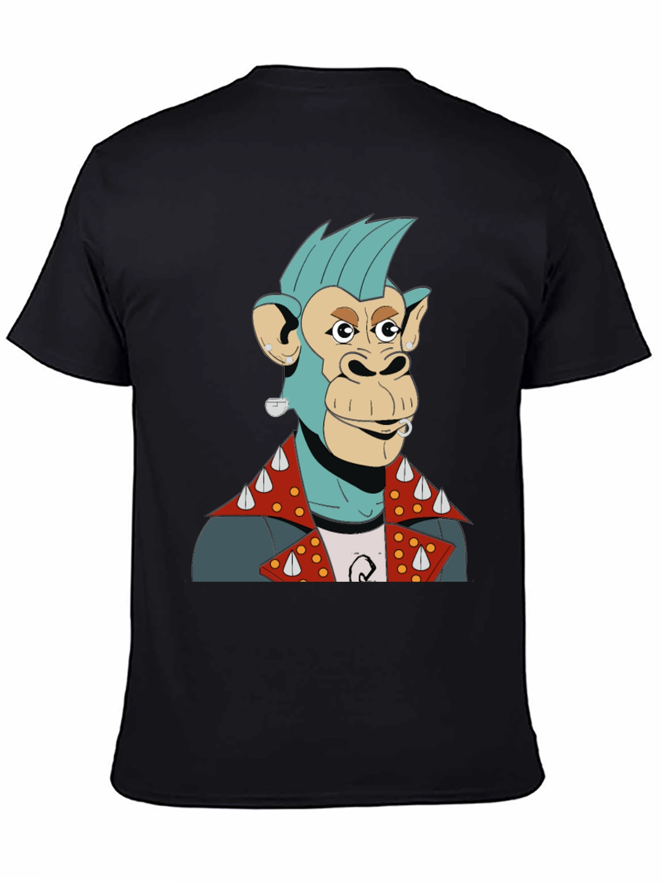 Punk Ape Graphic T-Shirt - Edgy Streetwear