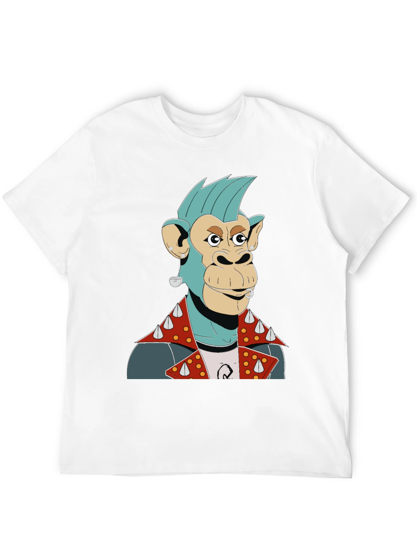 Punk Ape Graphic T-Shirt - Edgy Streetwear
