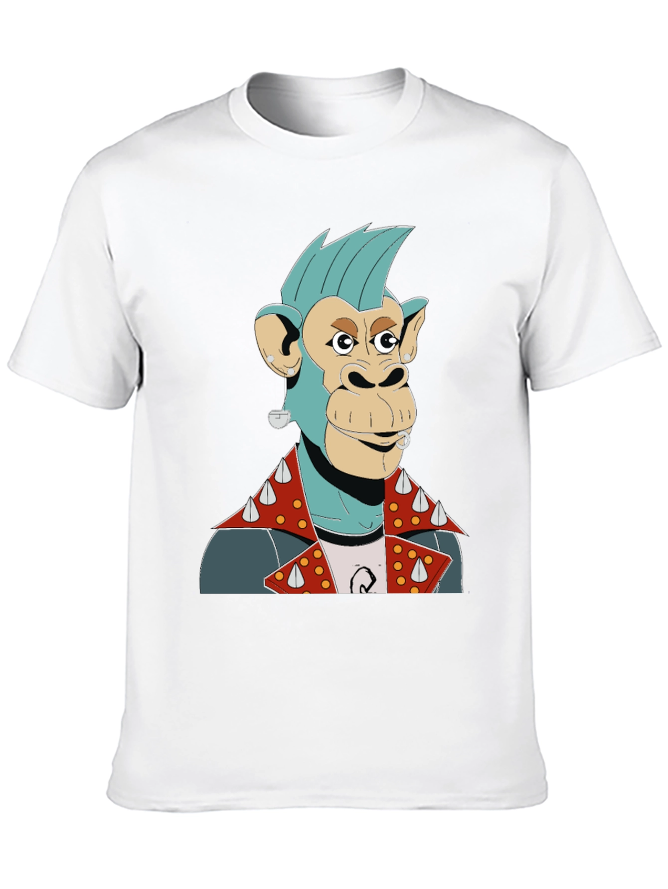 Punk Ape Graphic T-Shirt - Edgy Streetwear