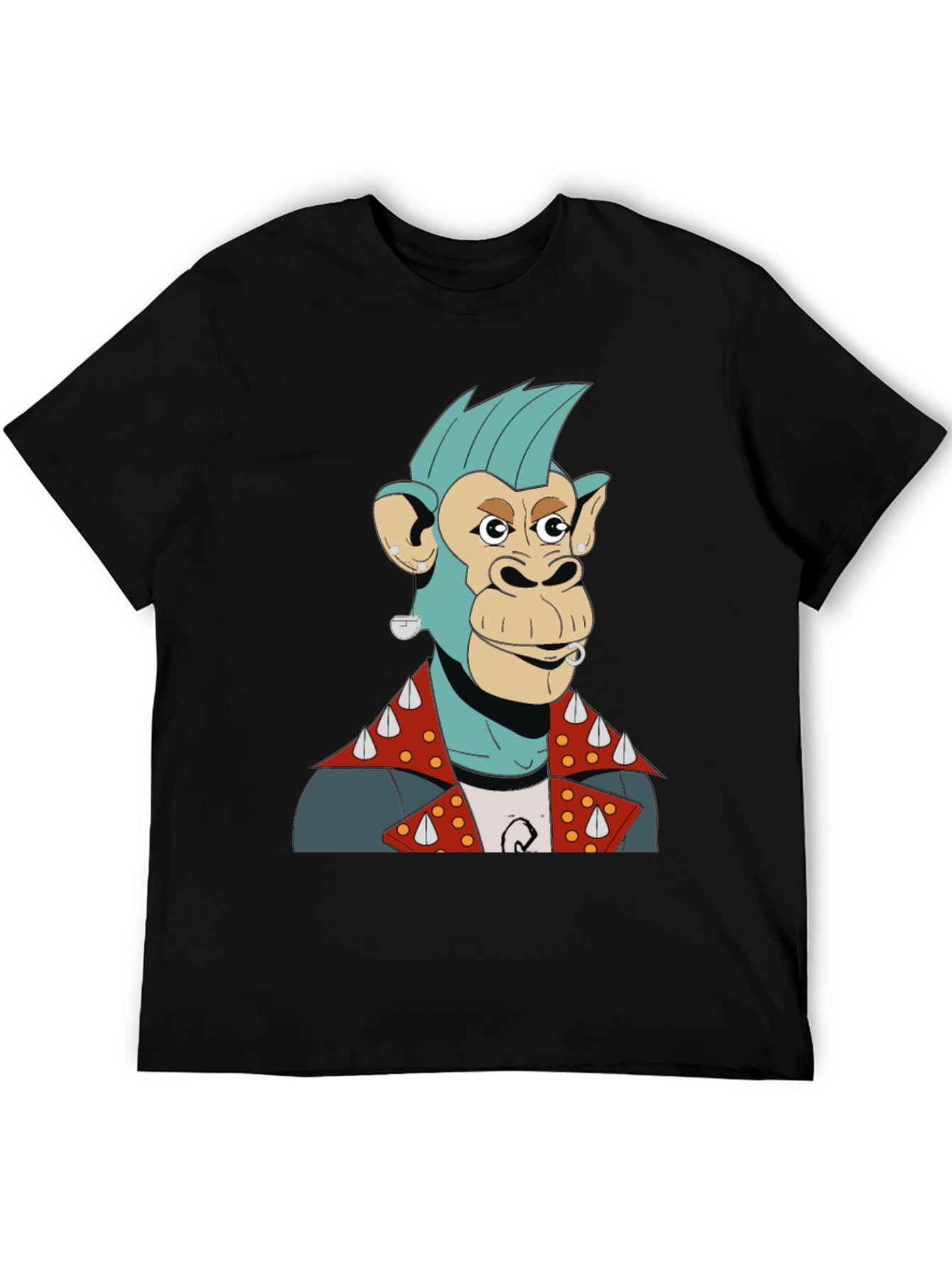 Punk Ape Graphic T-Shirt - Edgy Streetwear