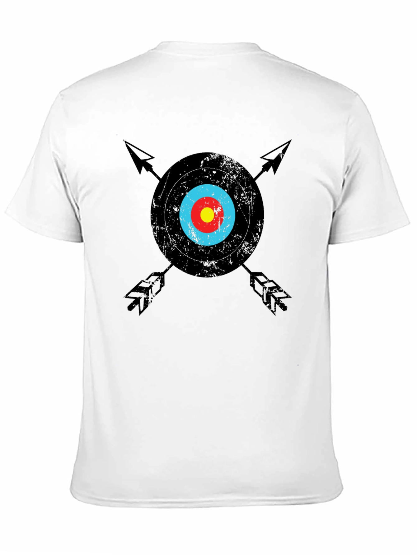 Archery Target Graphic Tee - Classic Black T-Shirt