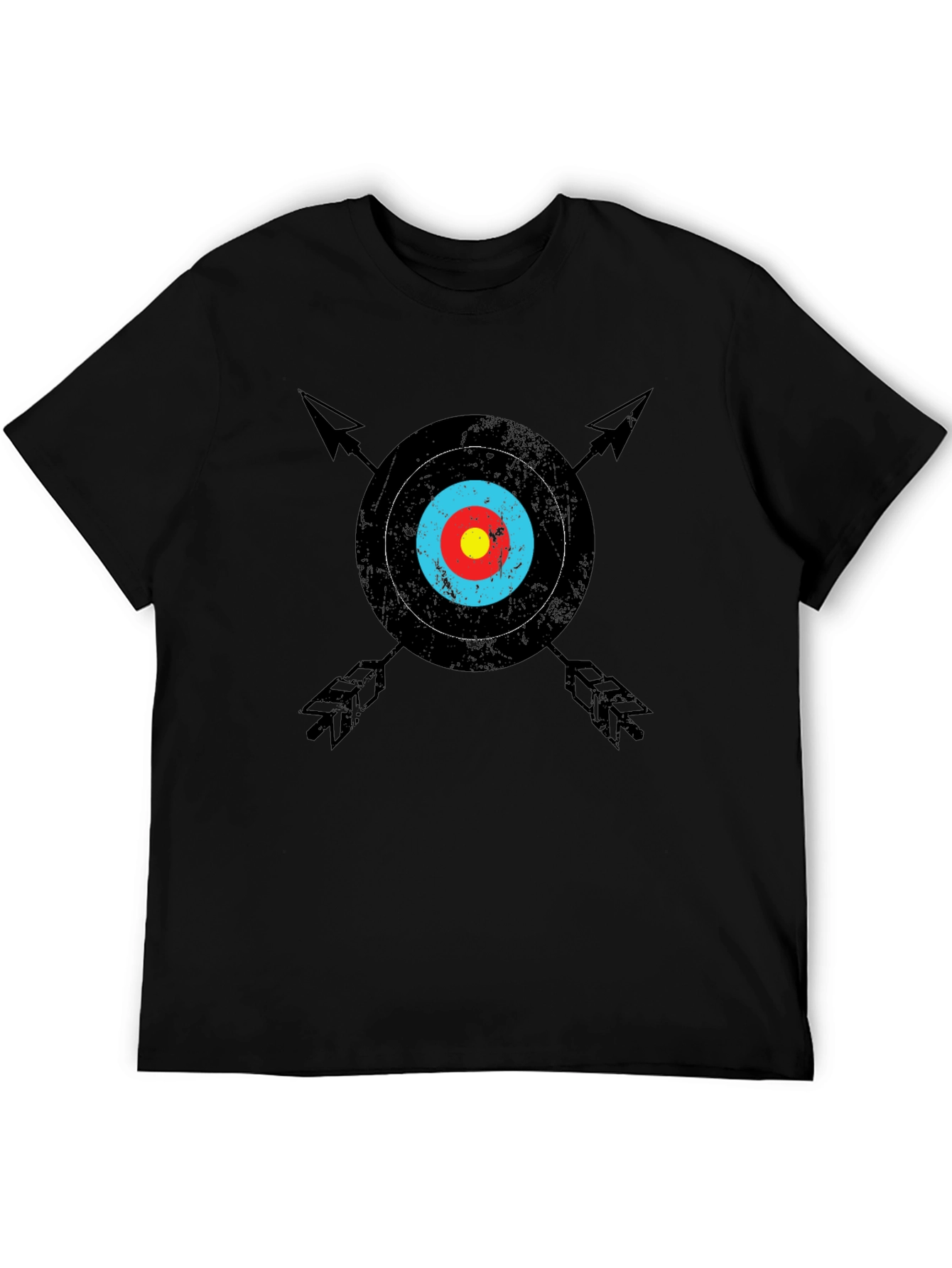 Archery Target Graphic Tee - Classic Black T-Shirt