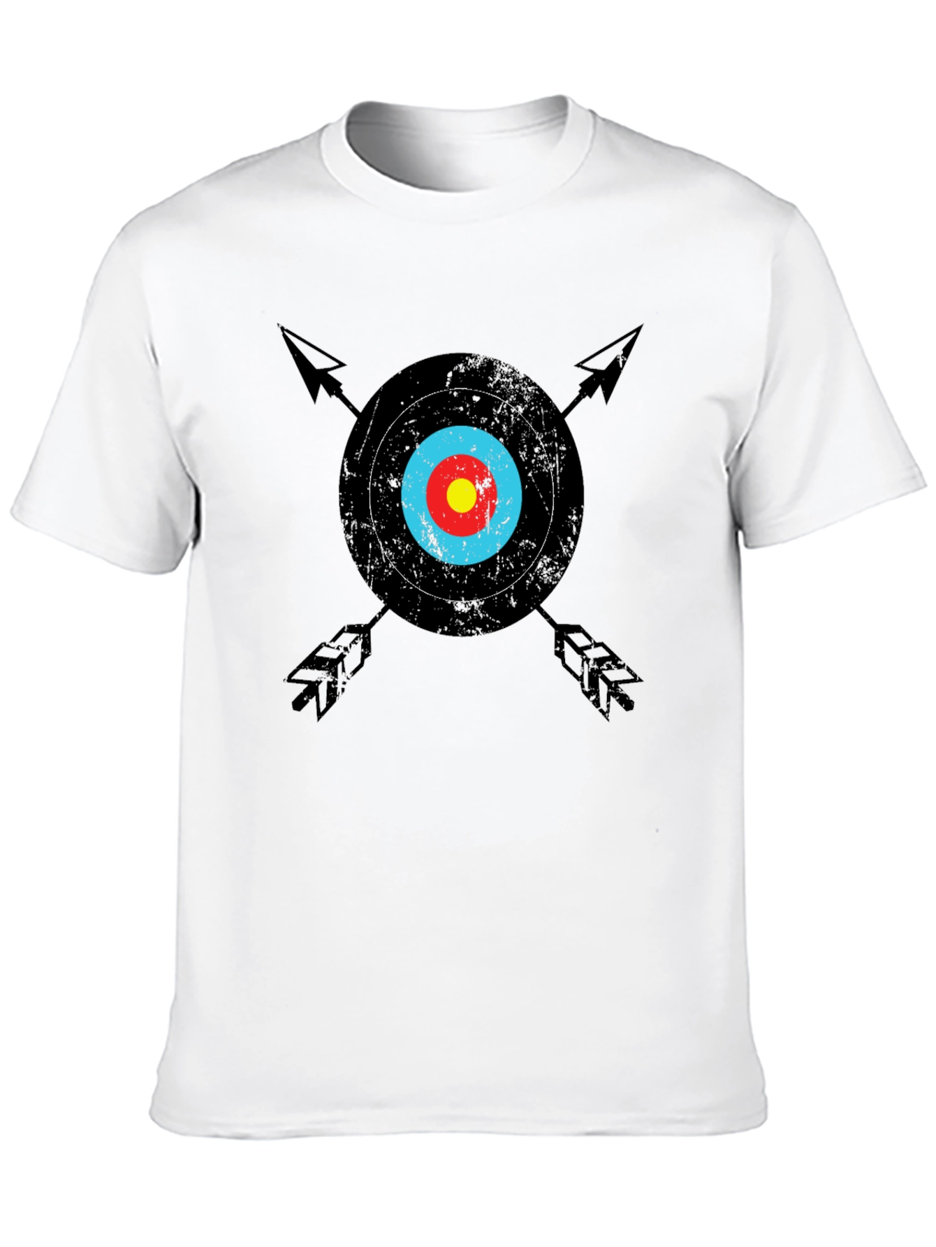 Archery Target Graphic Tee - Classic Black T-Shirt