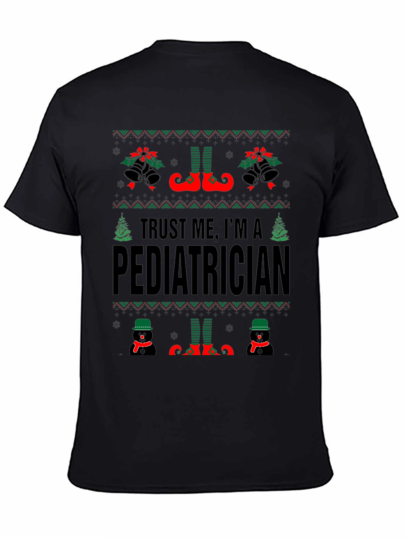 Trust Me Im A Pediatrician Christmas T-Shirt