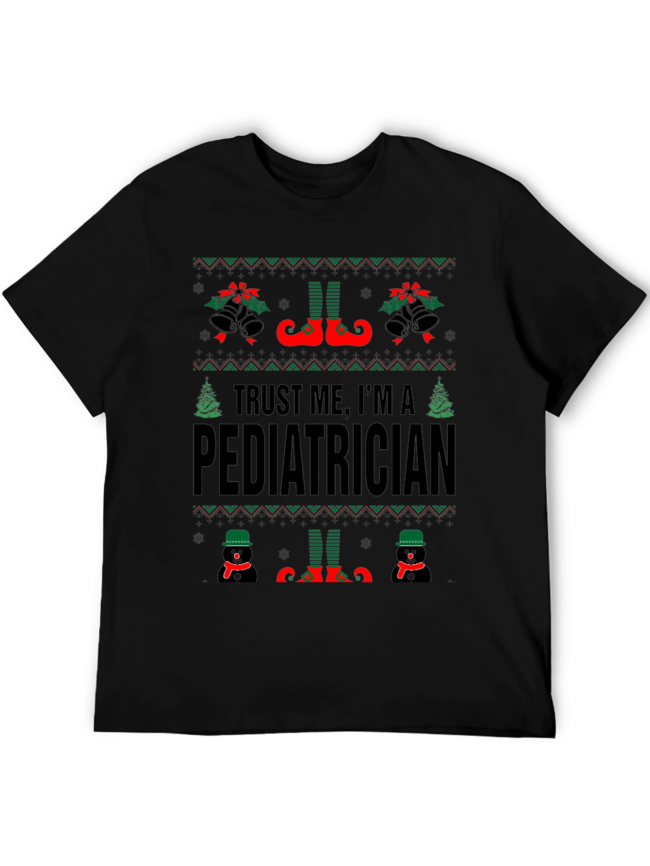 Trust Me Im A Pediatrician Christmas T-Shirt