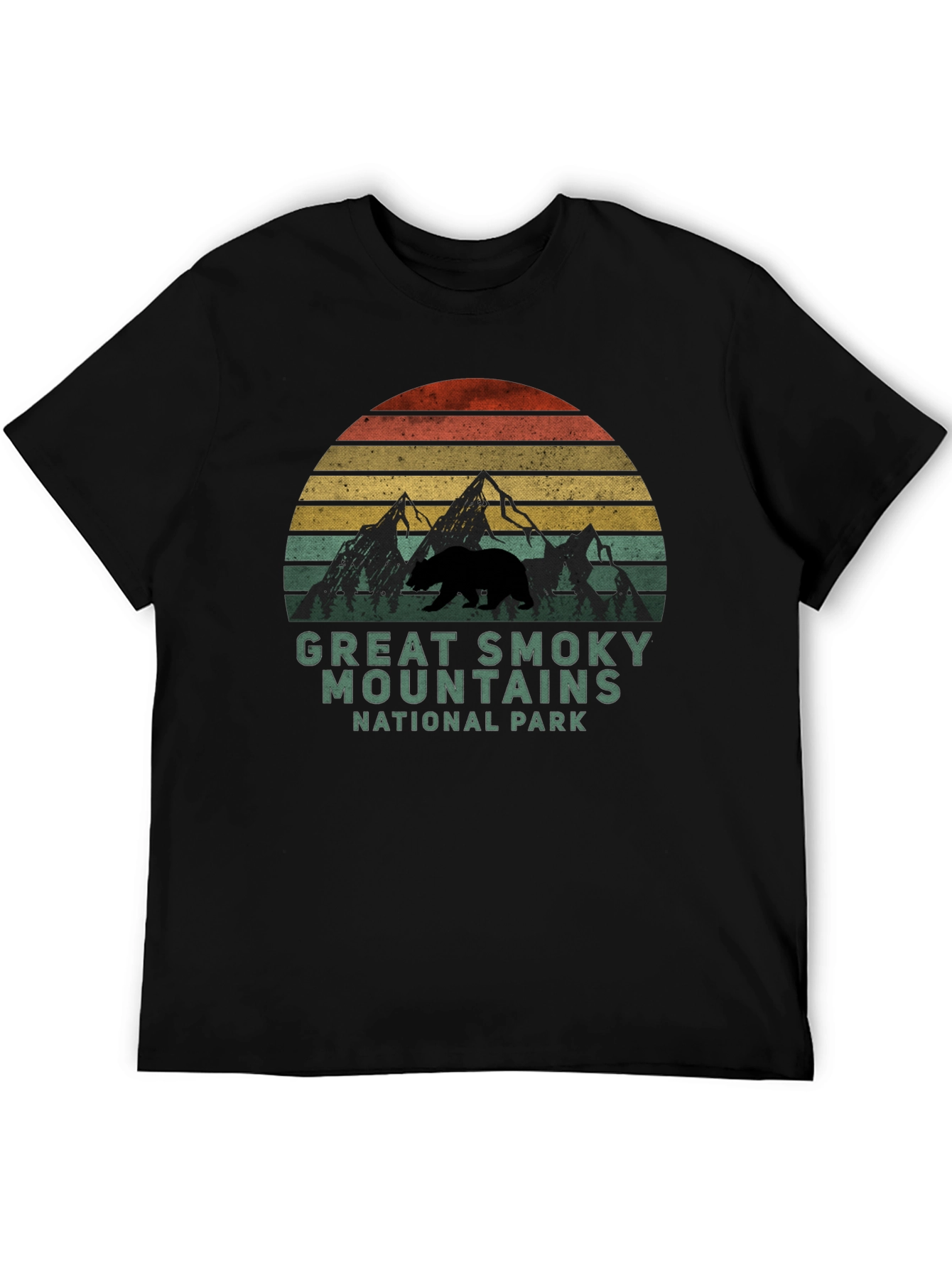 Great Smoky Mountains National Park Black T-Shirt