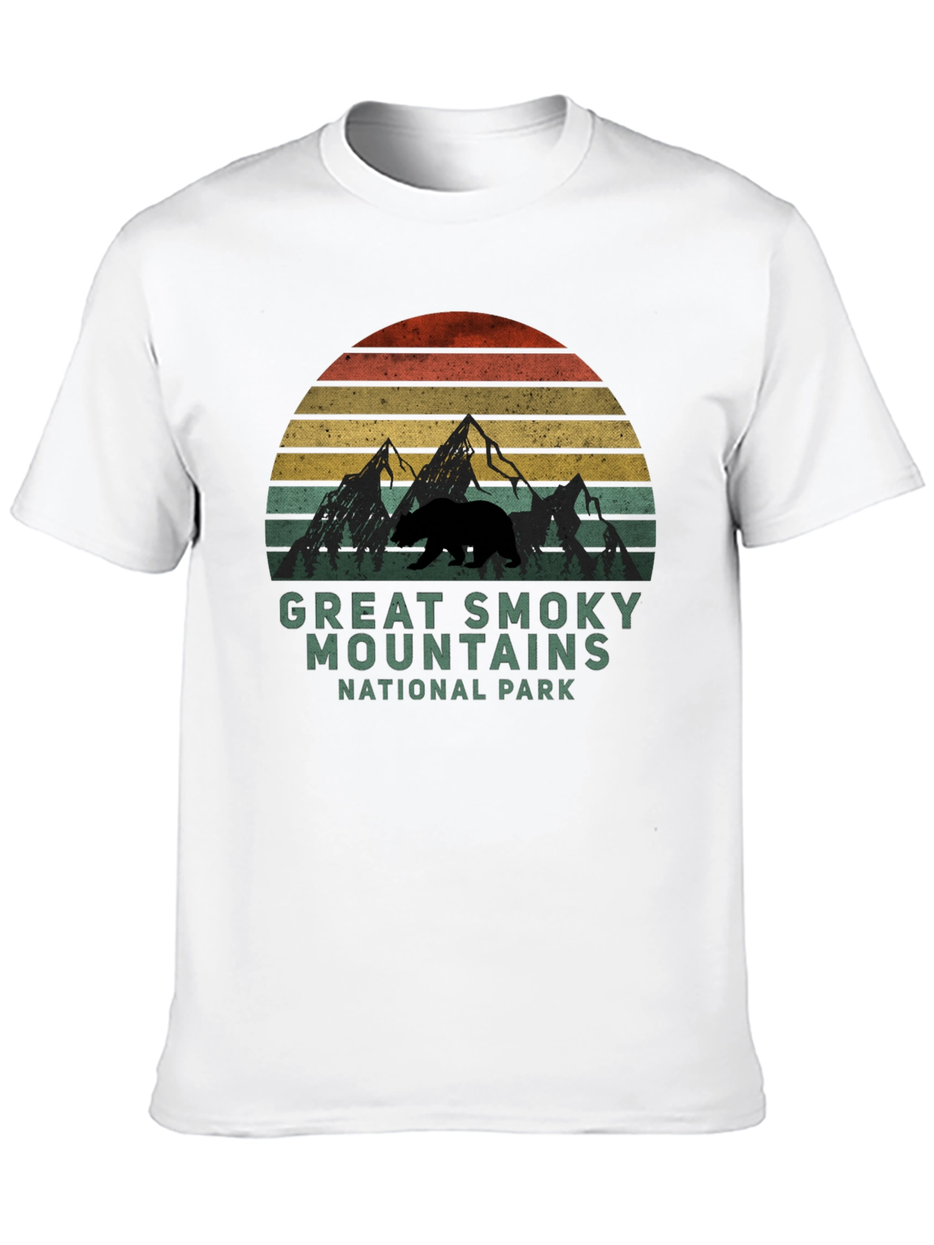 Great Smoky Mountains National Park Black T-Shirt
