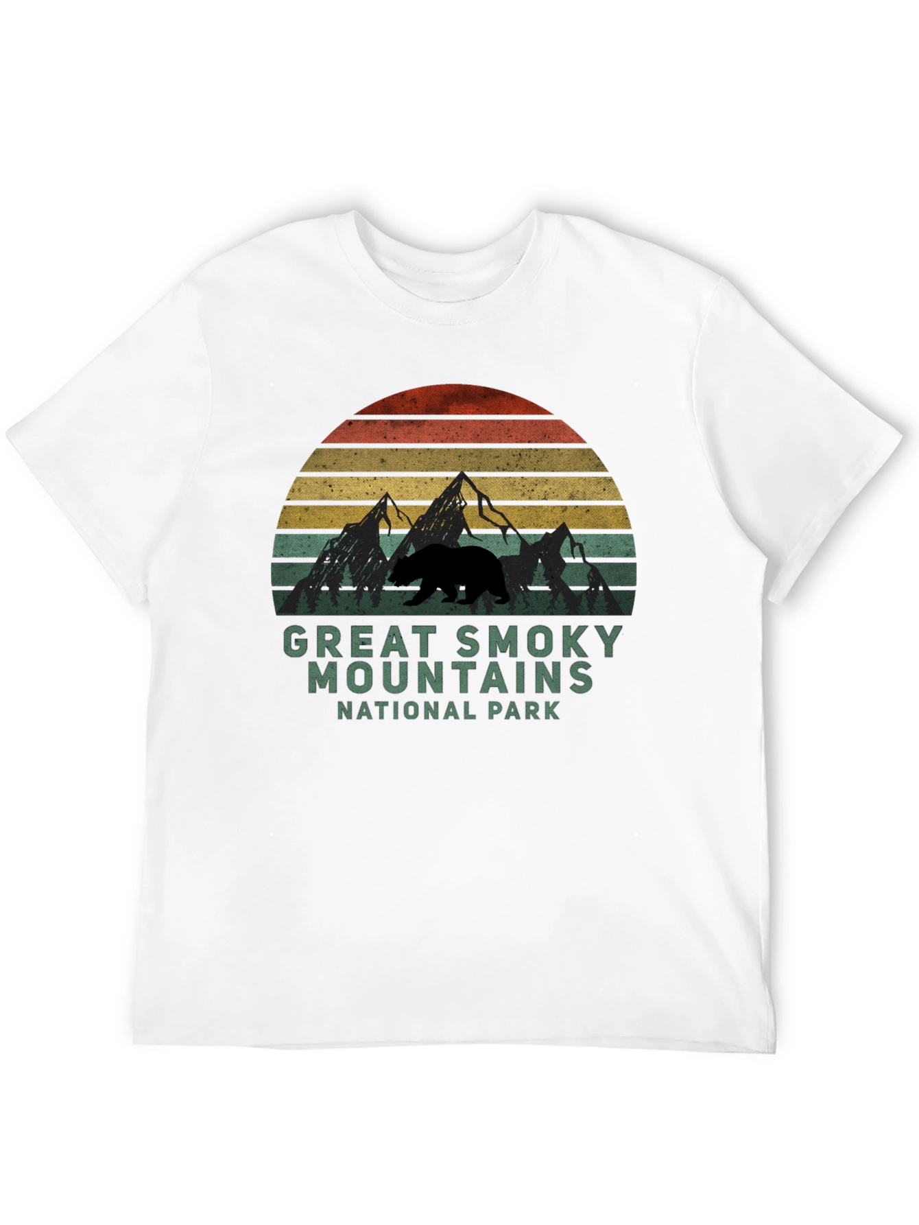 Great Smoky Mountains National Park Black T-Shirt