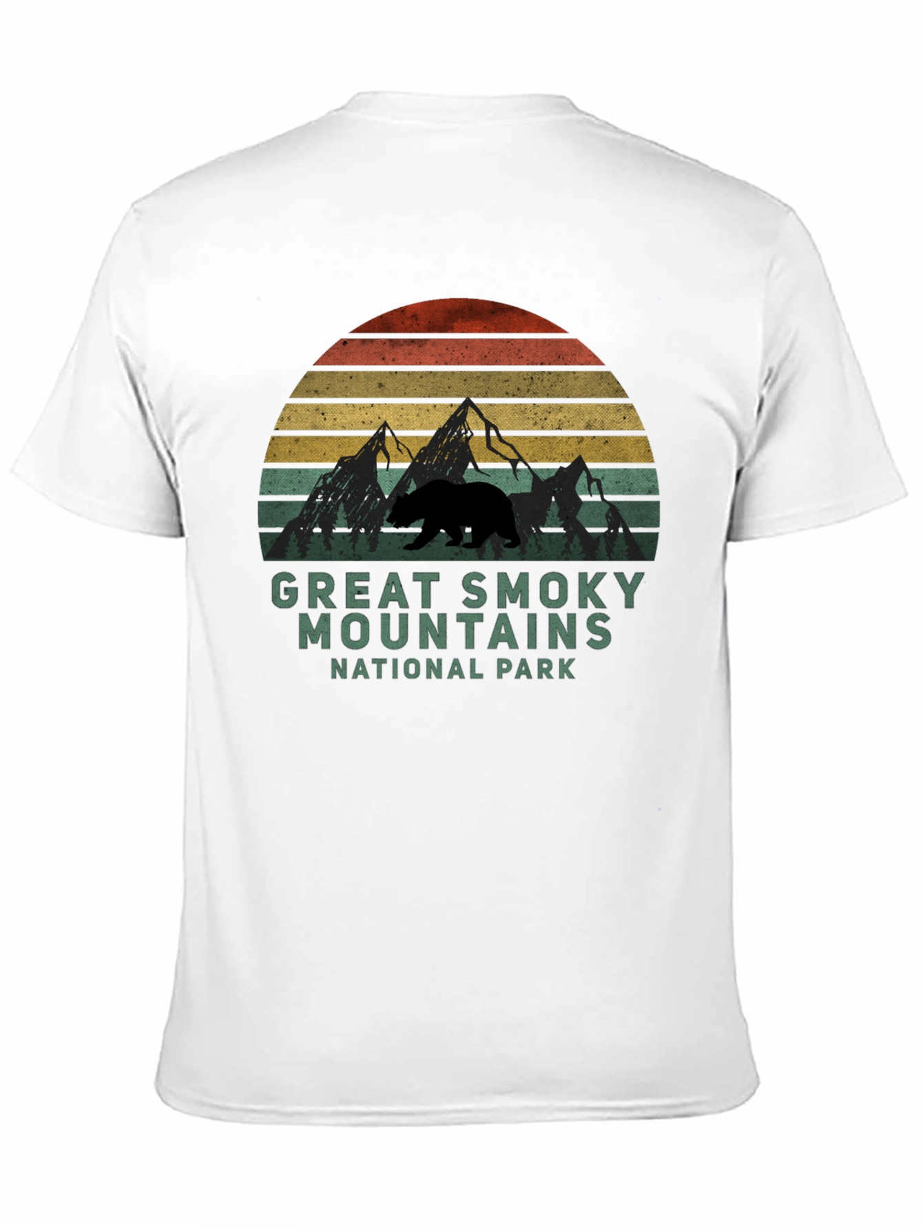 Great Smoky Mountains National Park Black T-Shirt