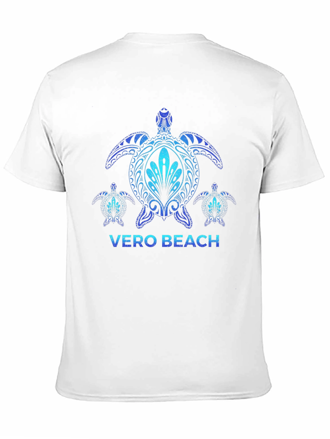 Vero Beach Turtle T-Shirt - Black Graphic Tee