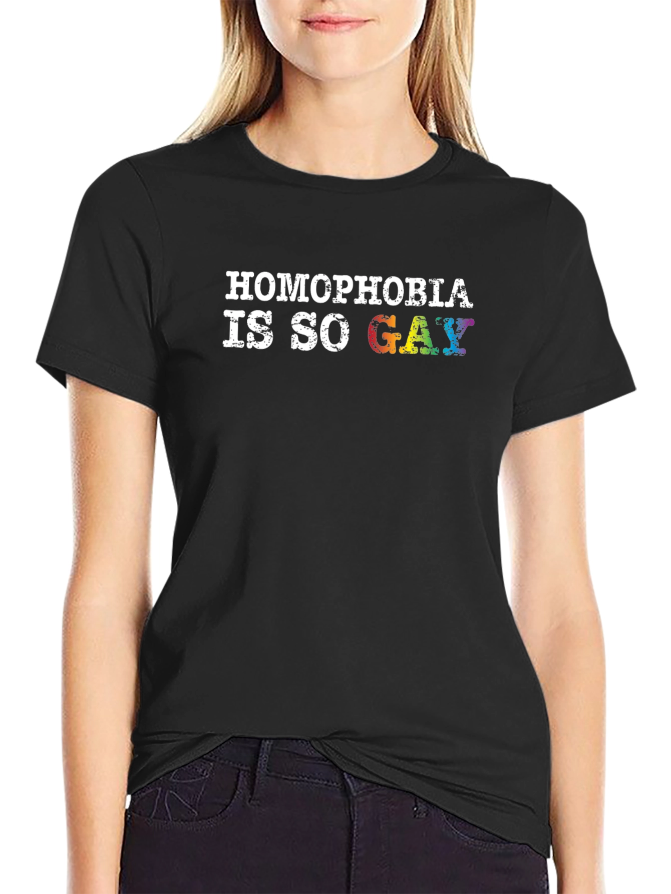 Homophobia is So Gay Graphic Tee