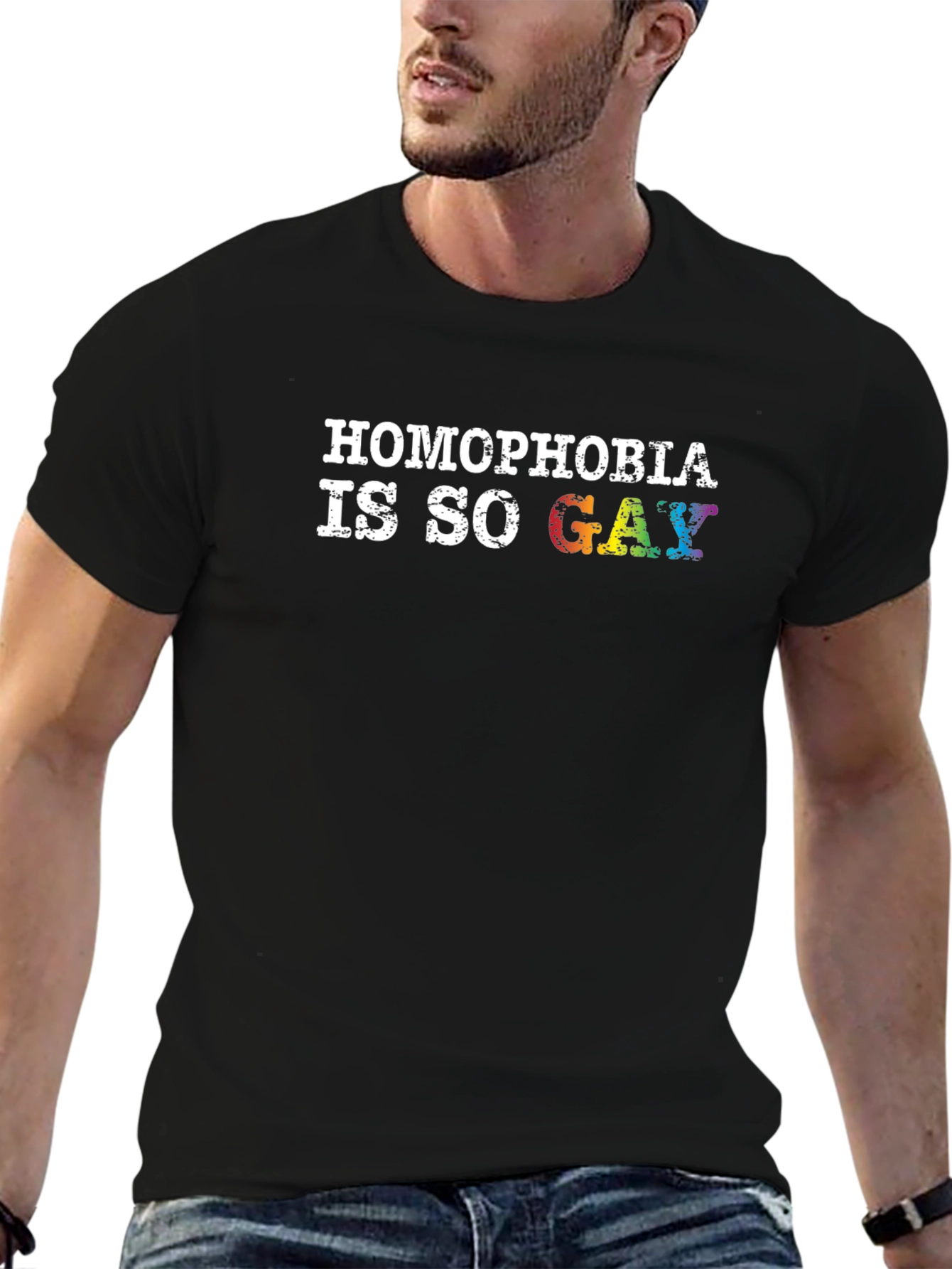 Homophobia is So Gay Graphic Tee