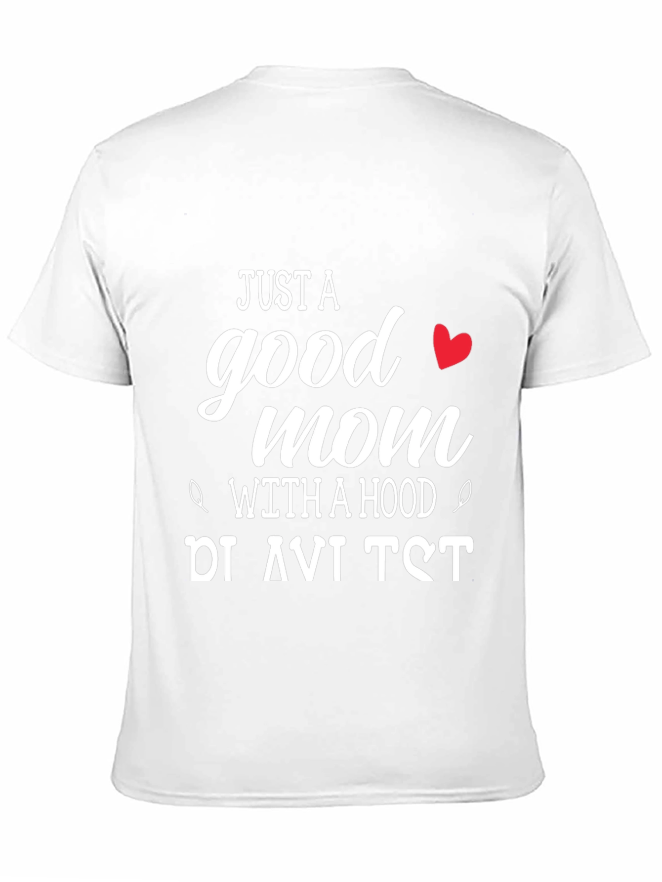Just A Good Mom T-Shirt - Black