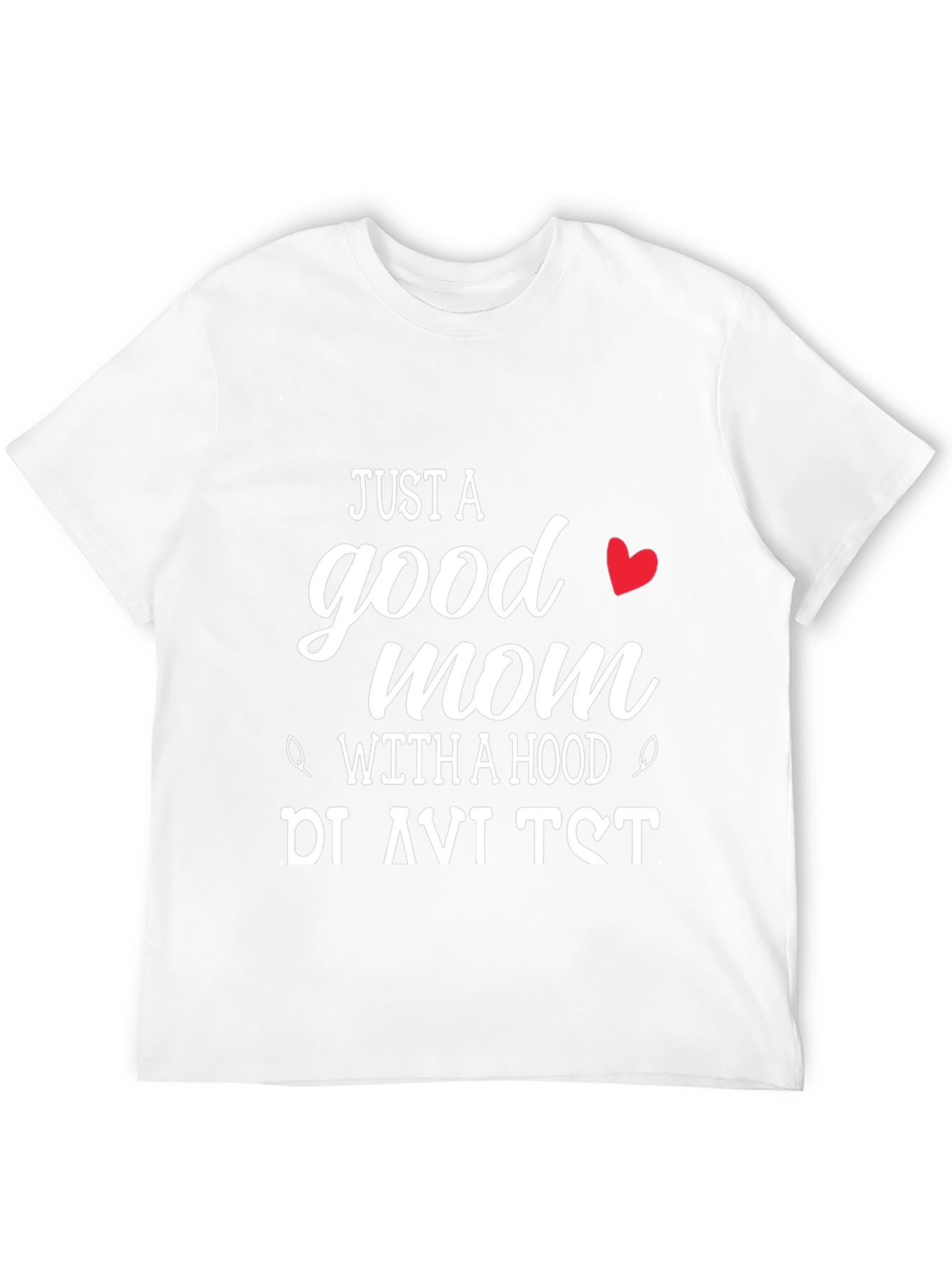 Just A Good Mom T-Shirt - Black