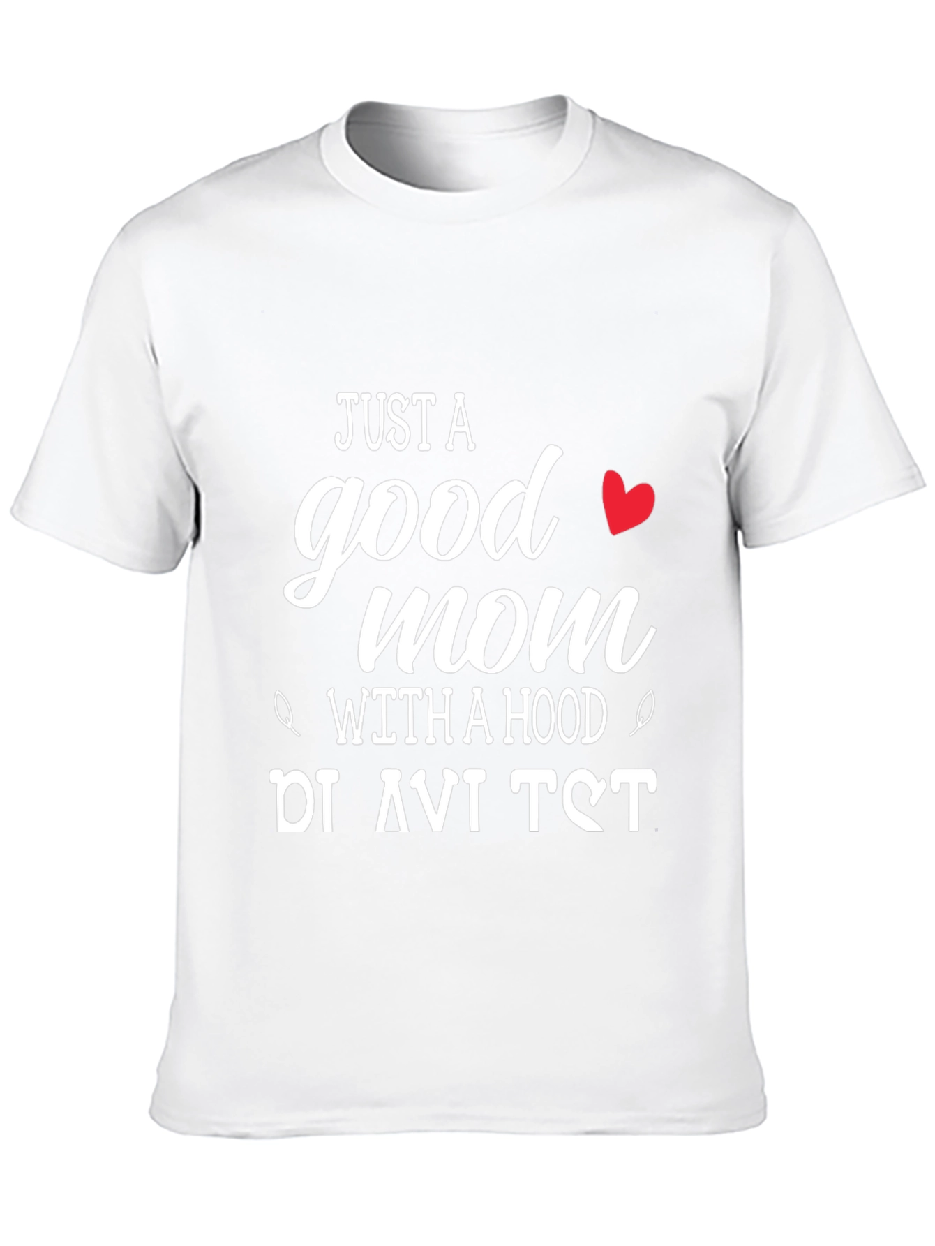 Just A Good Mom T-Shirt - Black