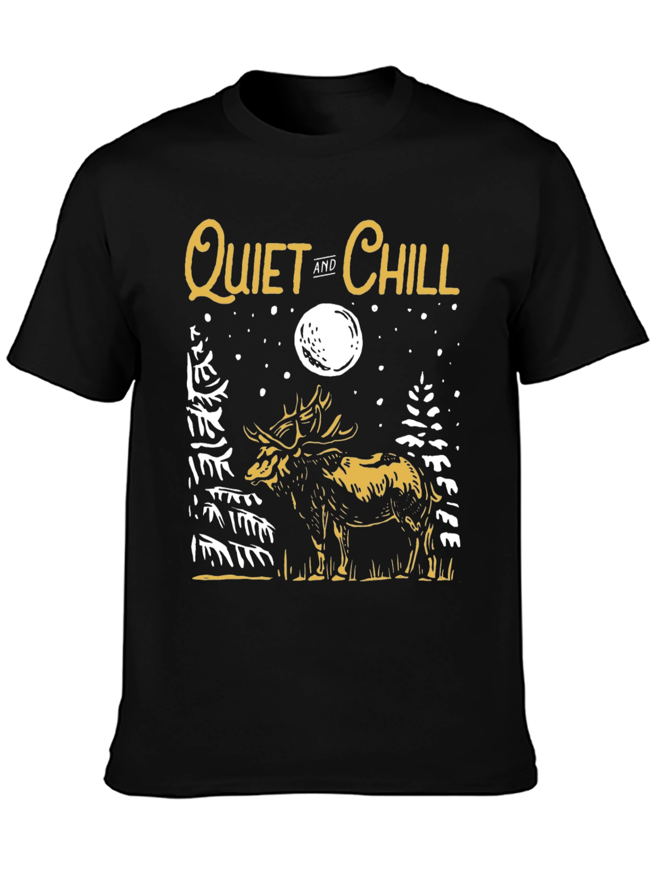 Quiet and Chill Graphic T-Shirt