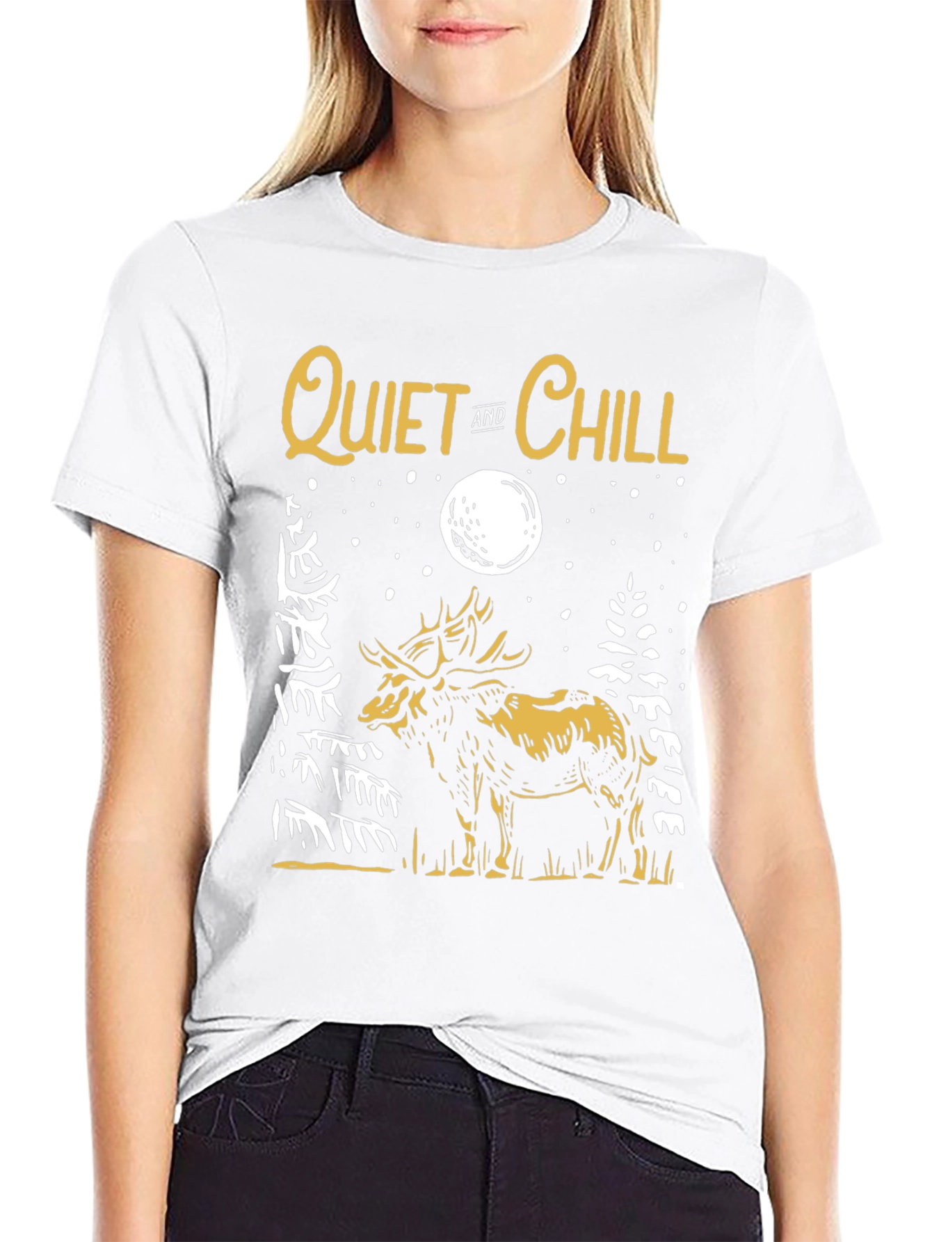 Quiet and Chill Graphic T-Shirt