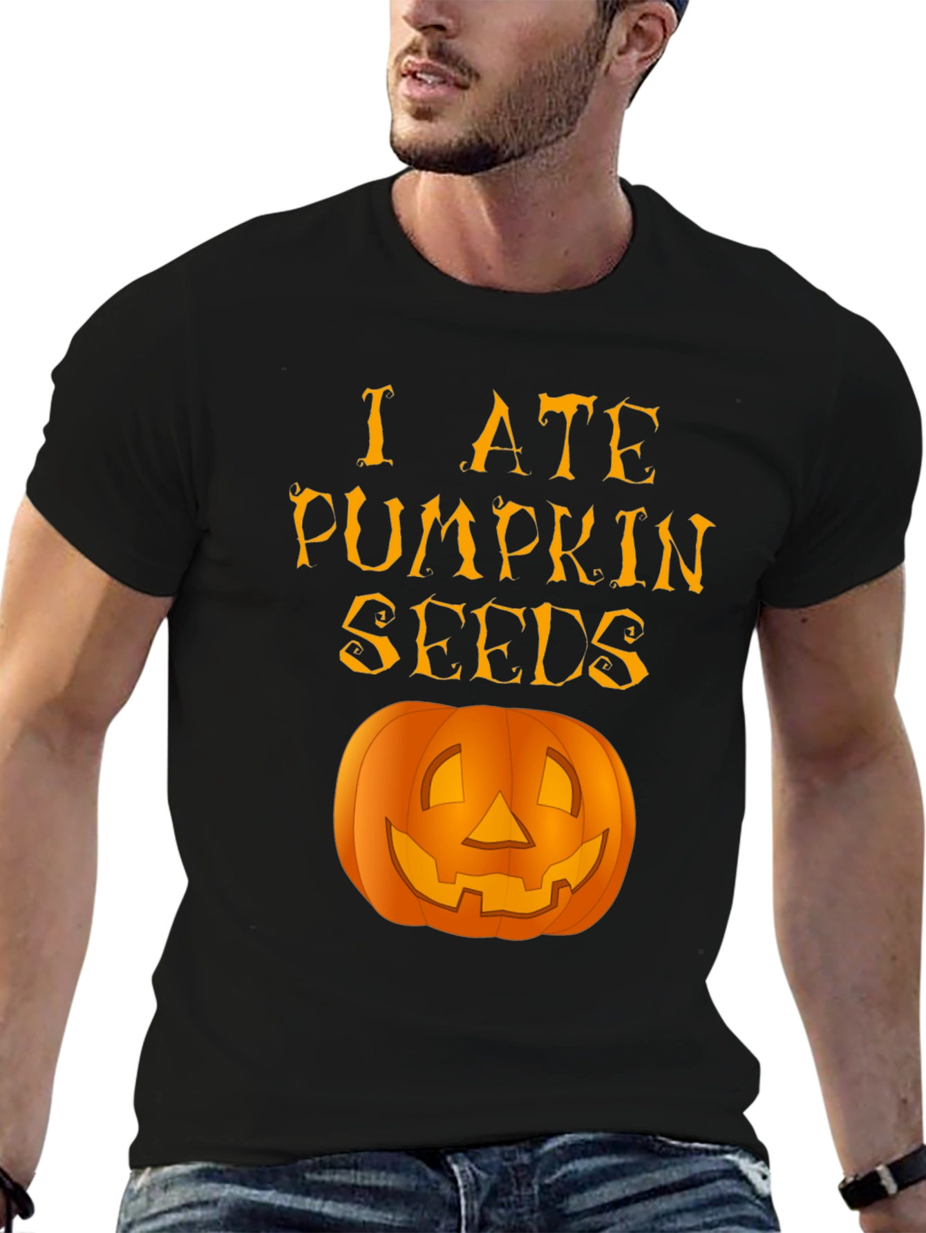I Ate Pumpkin Seeds Graphic Tee
