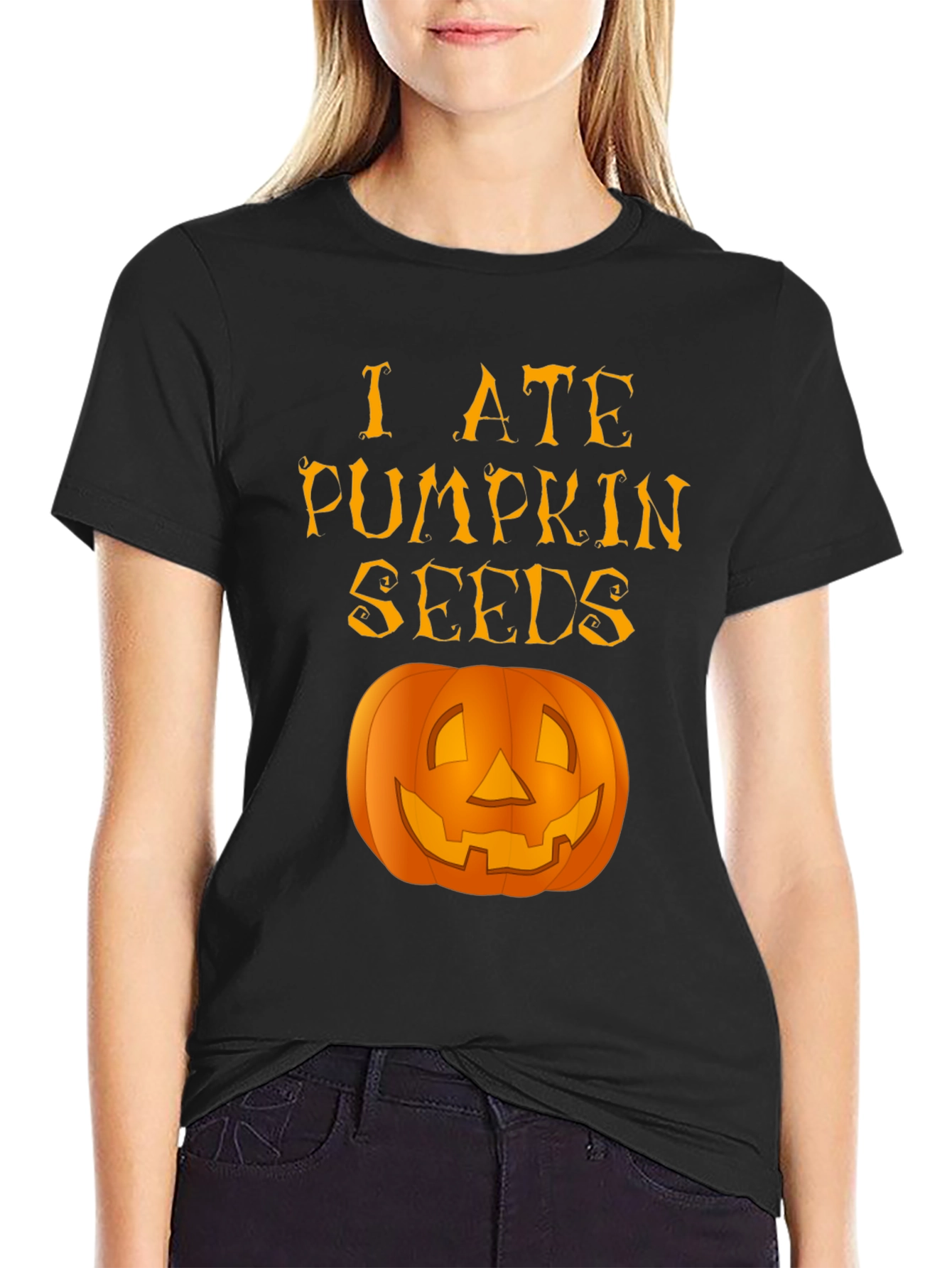I Ate Pumpkin Seeds Graphic Tee