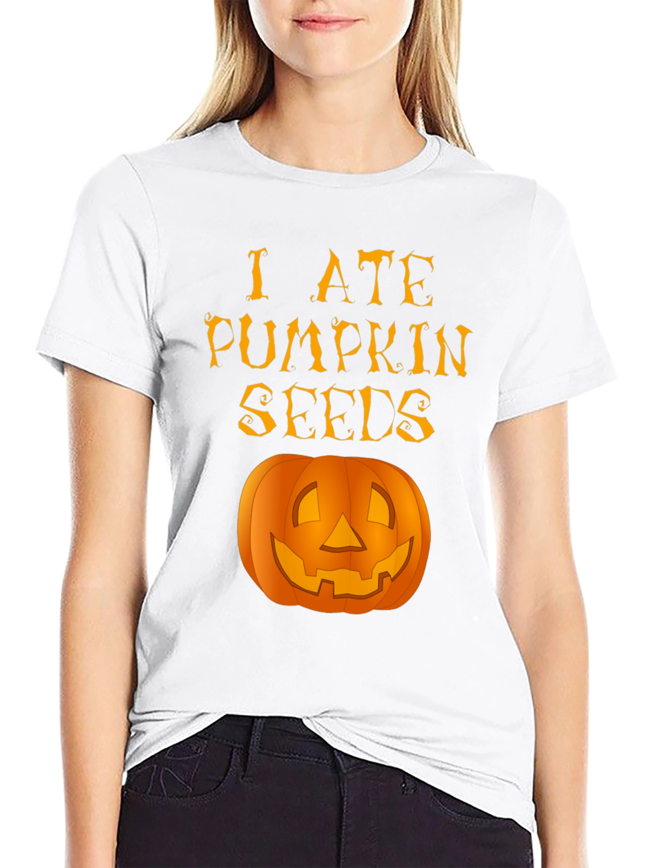 I Ate Pumpkin Seeds Graphic Tee