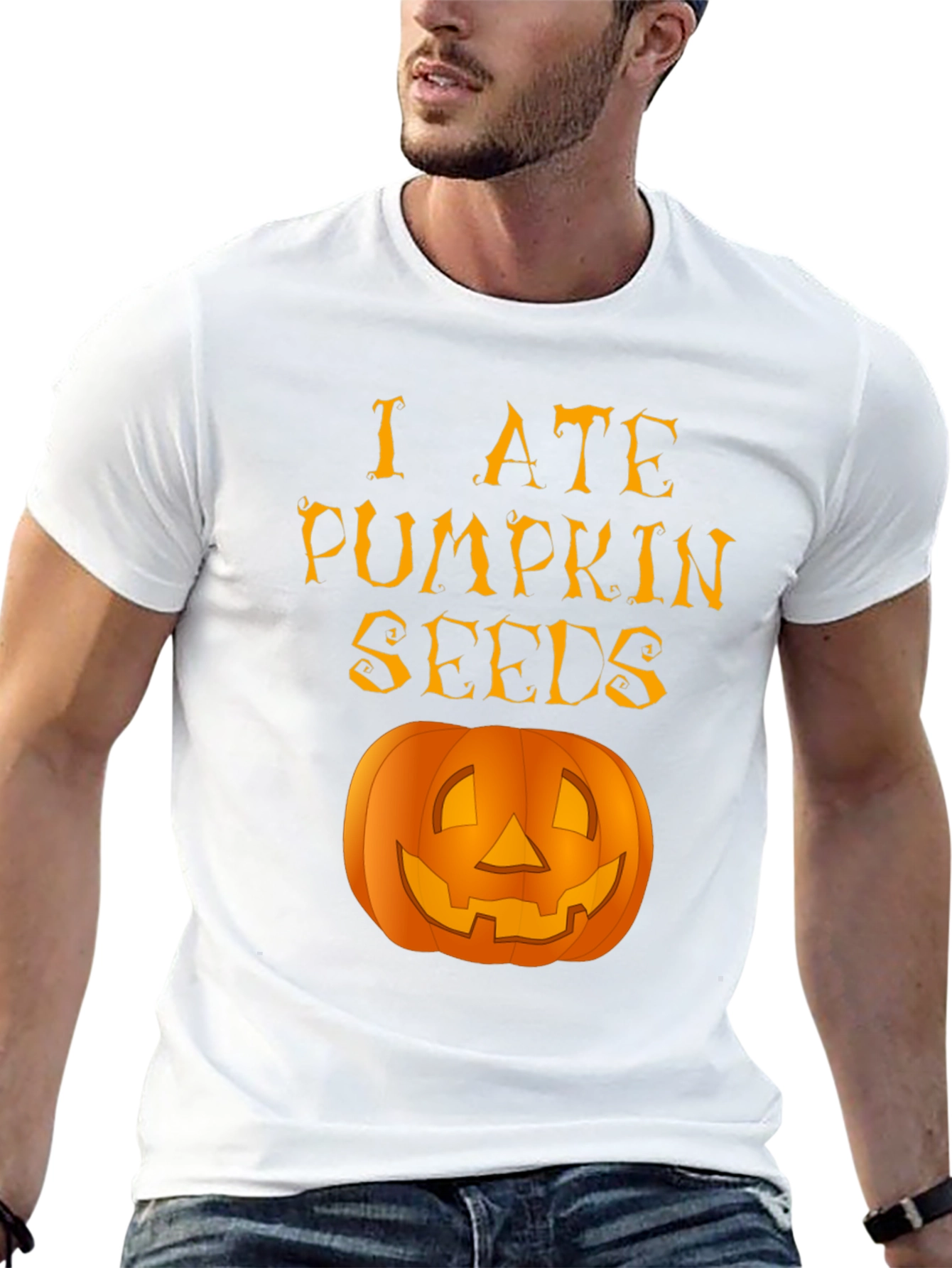 I Ate Pumpkin Seeds Graphic Tee