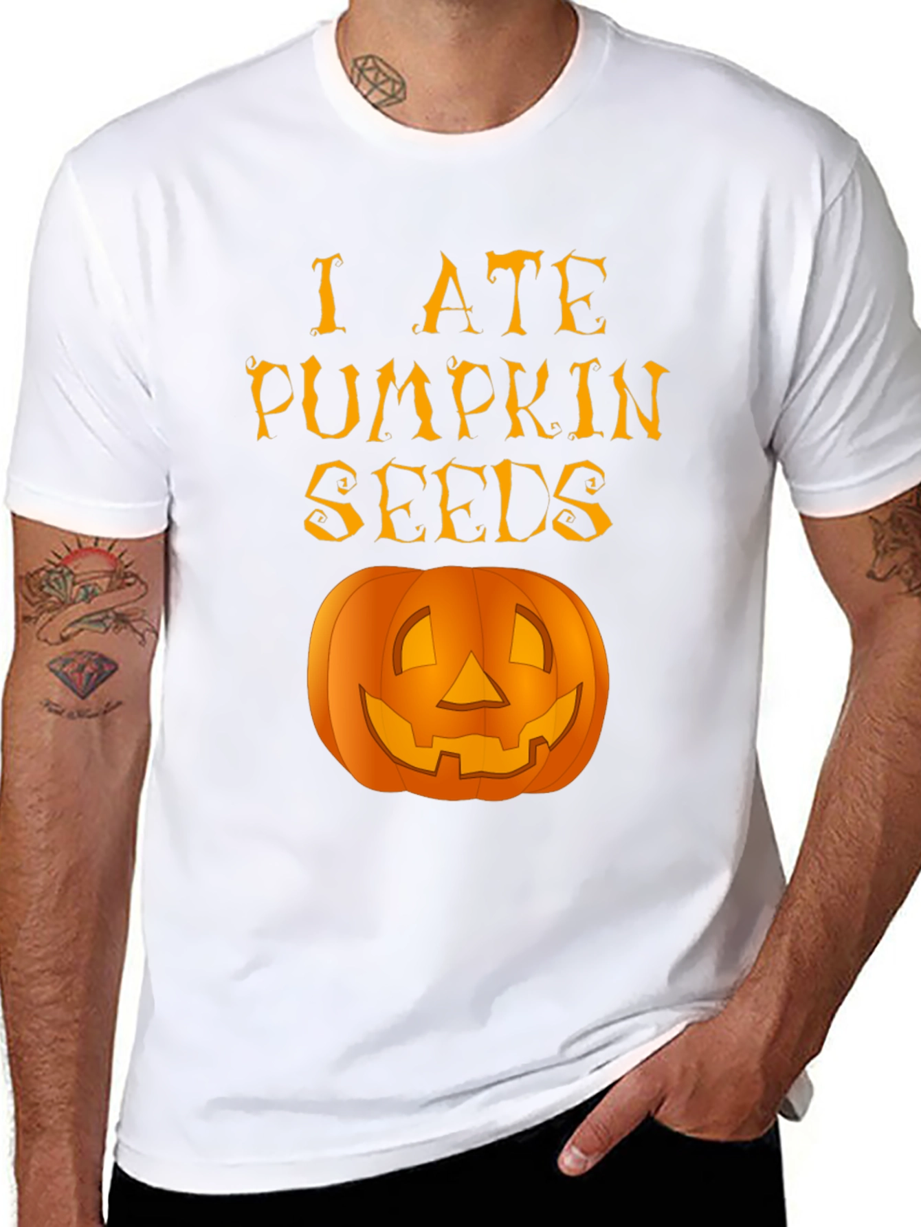I Ate Pumpkin Seeds Graphic Tee