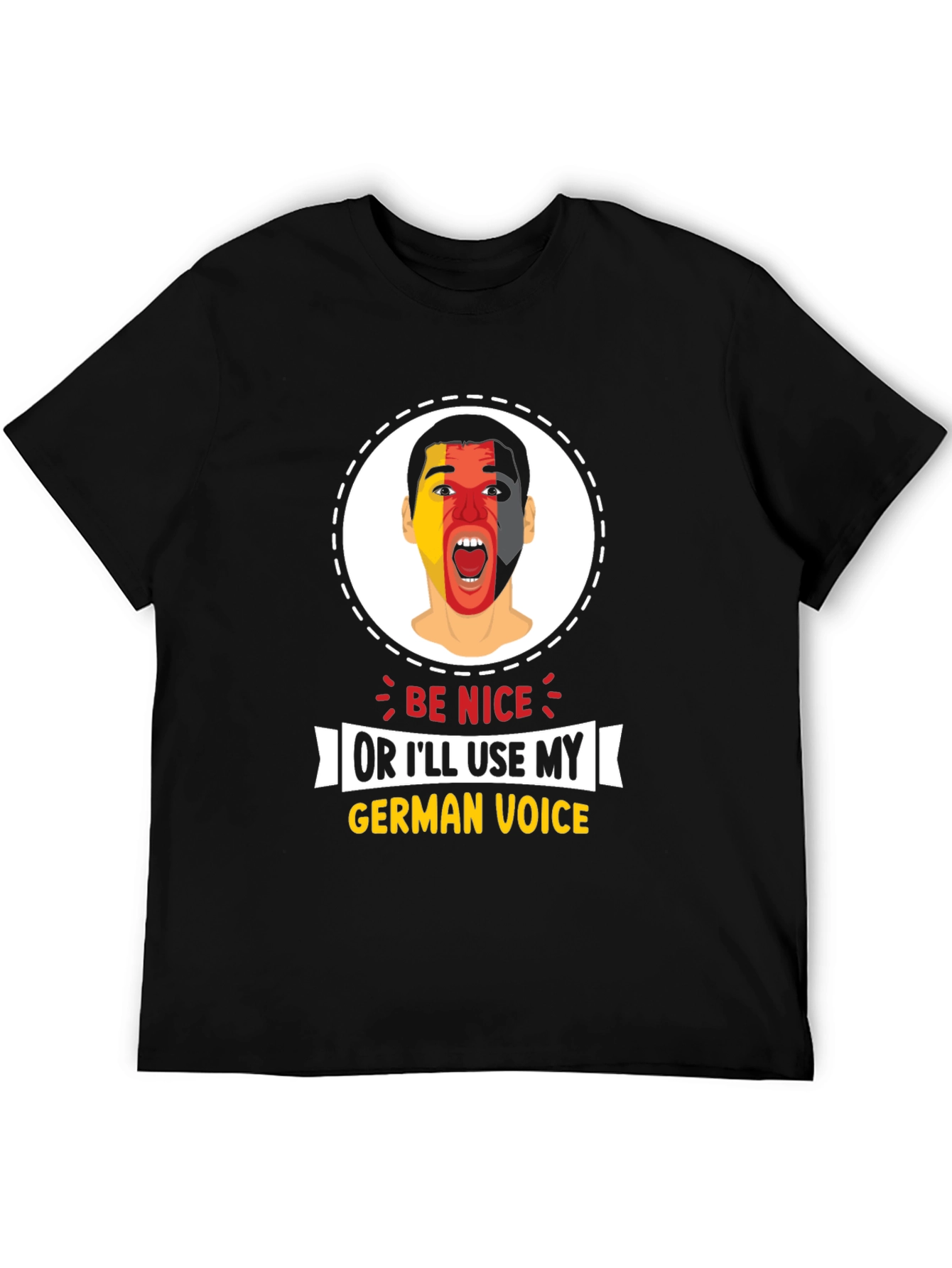 Funny German Voice T-Shirt