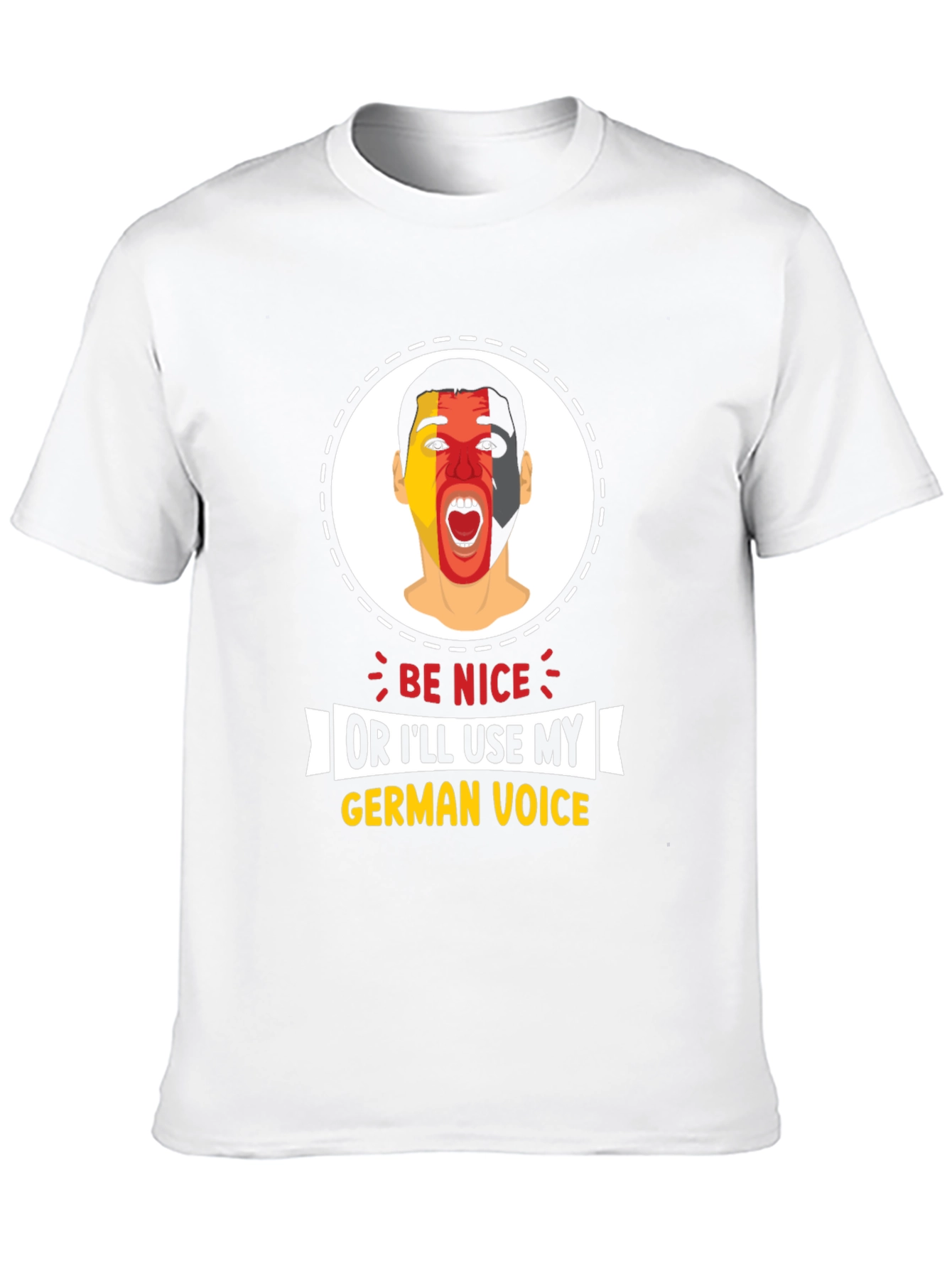 Funny German Voice T-Shirt