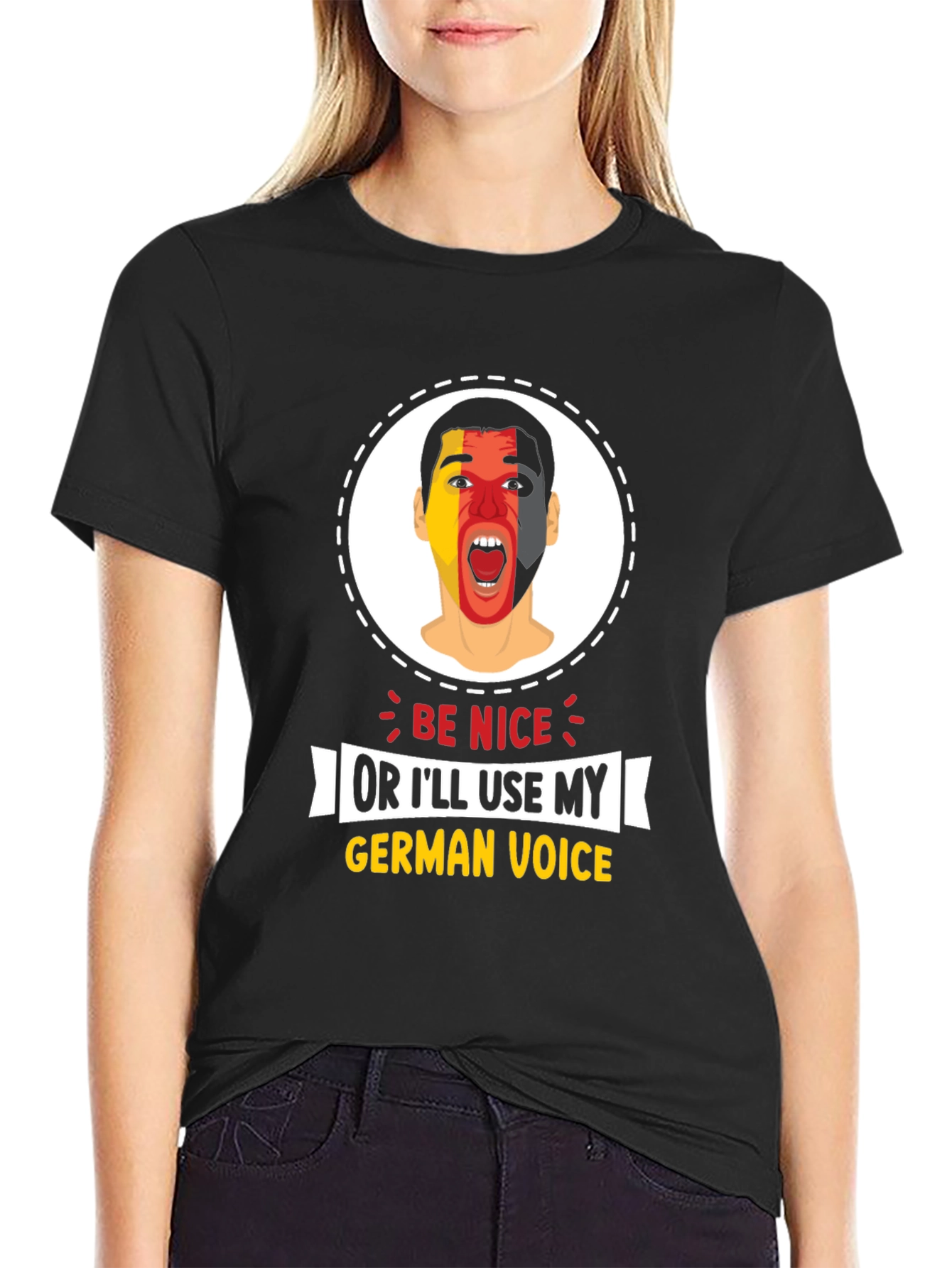 Funny German Voice T-Shirt