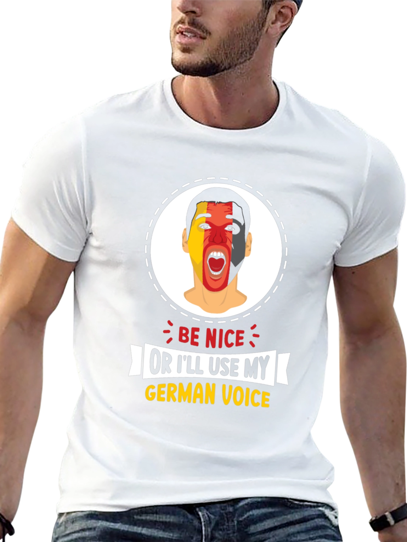 Funny German Voice T-Shirt