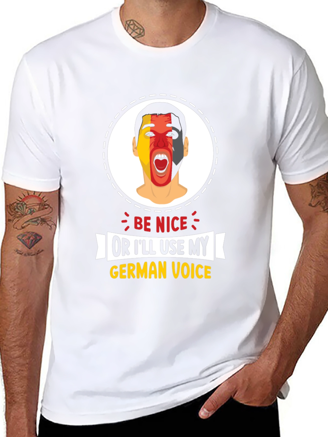 Funny German Voice T-Shirt
