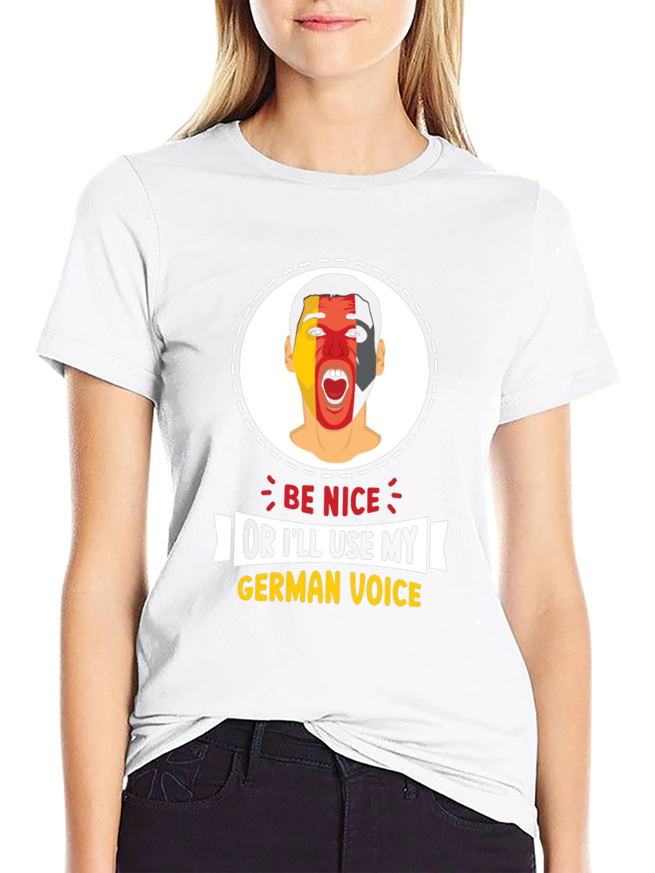 Funny German Voice T-Shirt