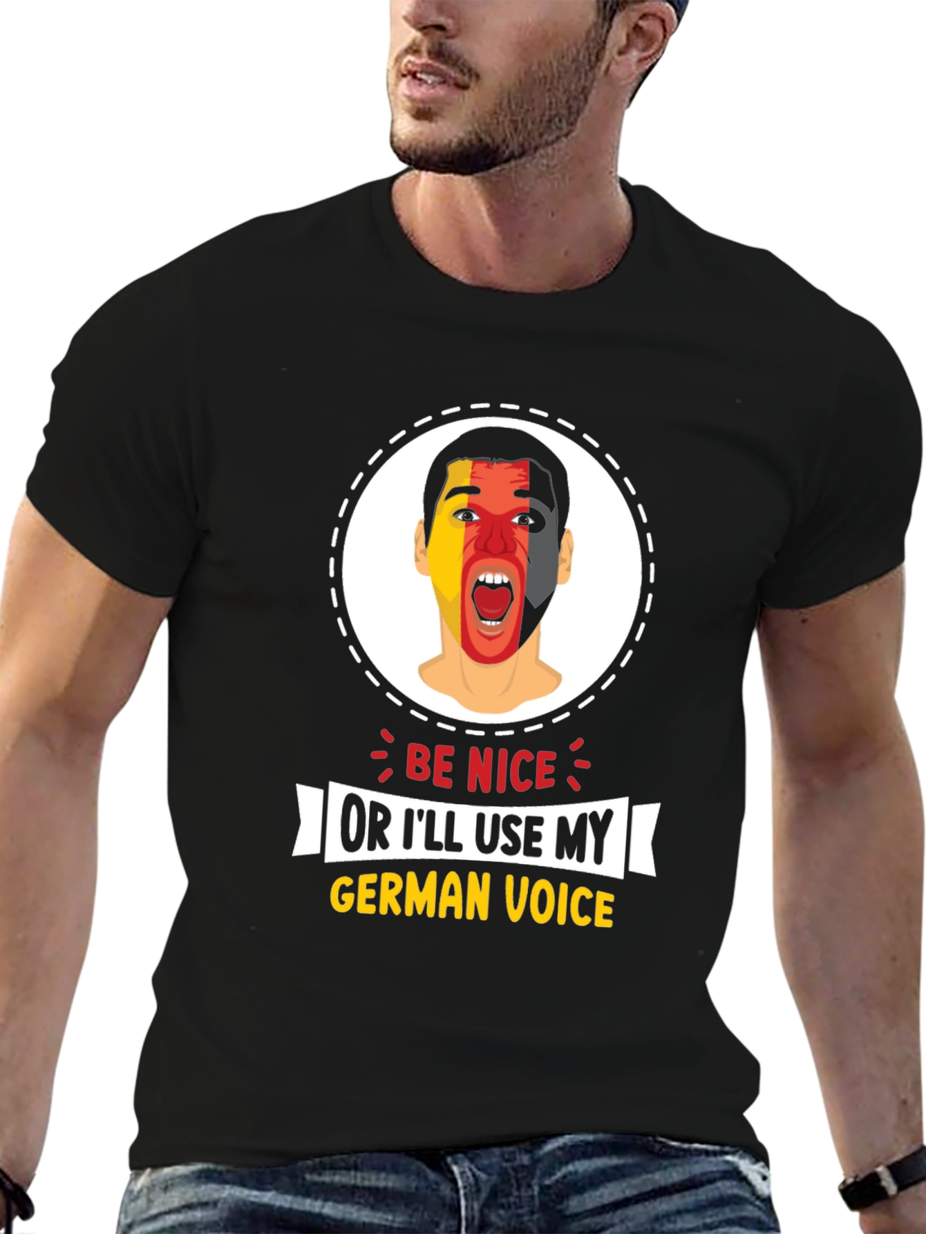 Funny German Voice T-Shirt