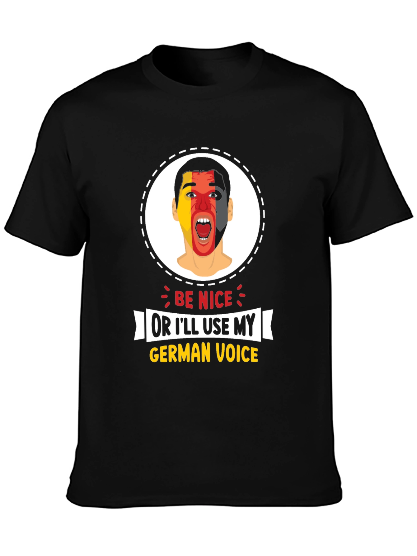 Funny German Voice T-Shirt