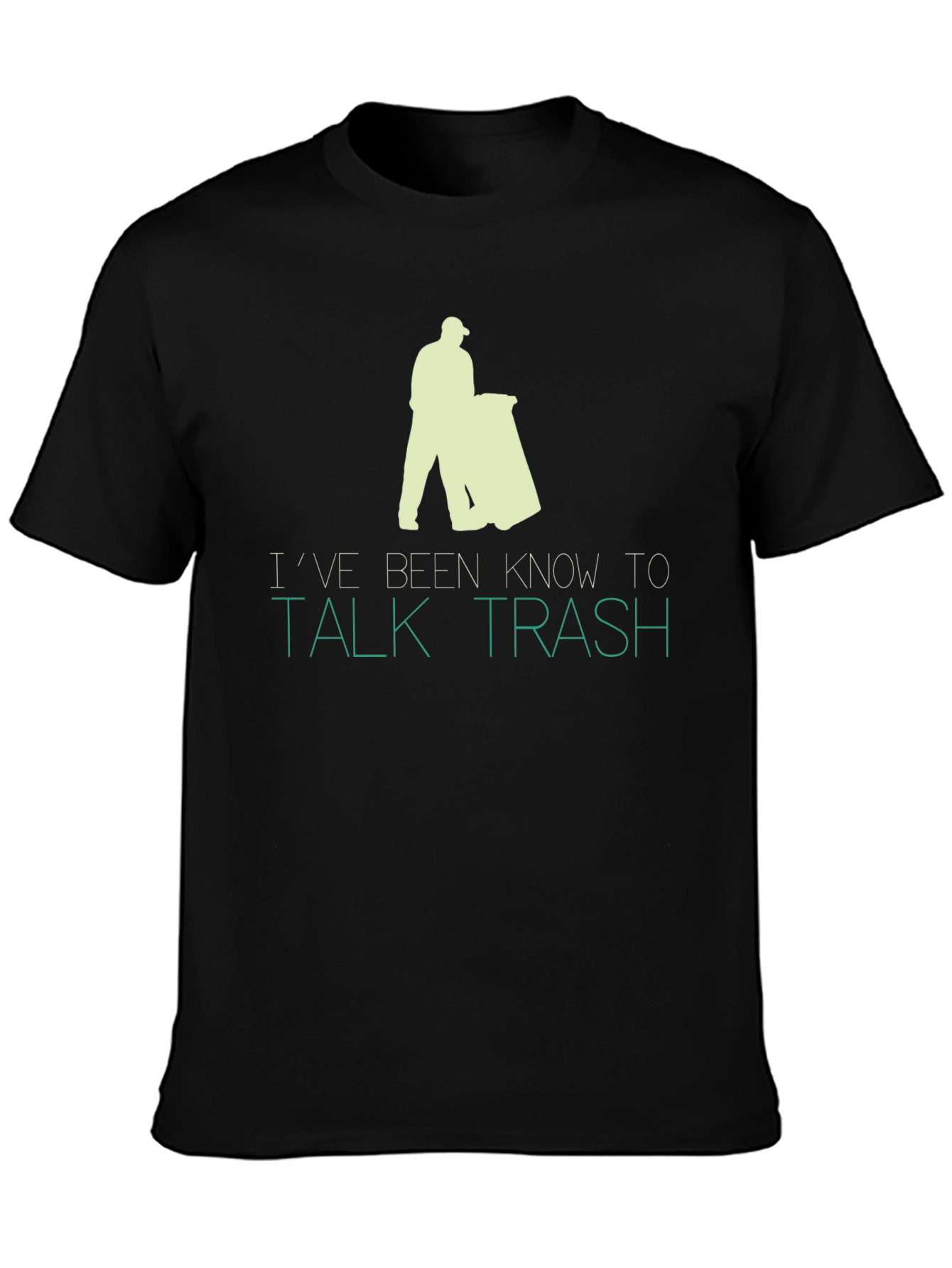 Talk Trash Graphic T-Shirt - Funny Slogan Tee