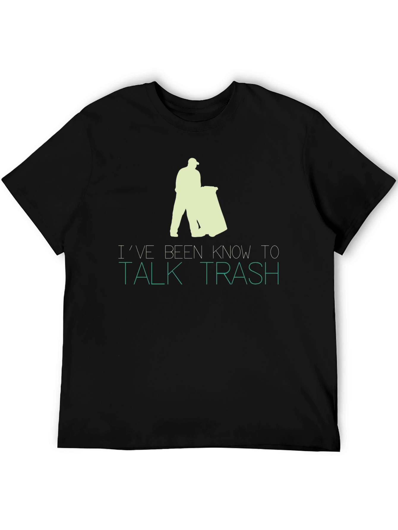 Talk Trash Graphic T-Shirt - Funny Slogan Tee