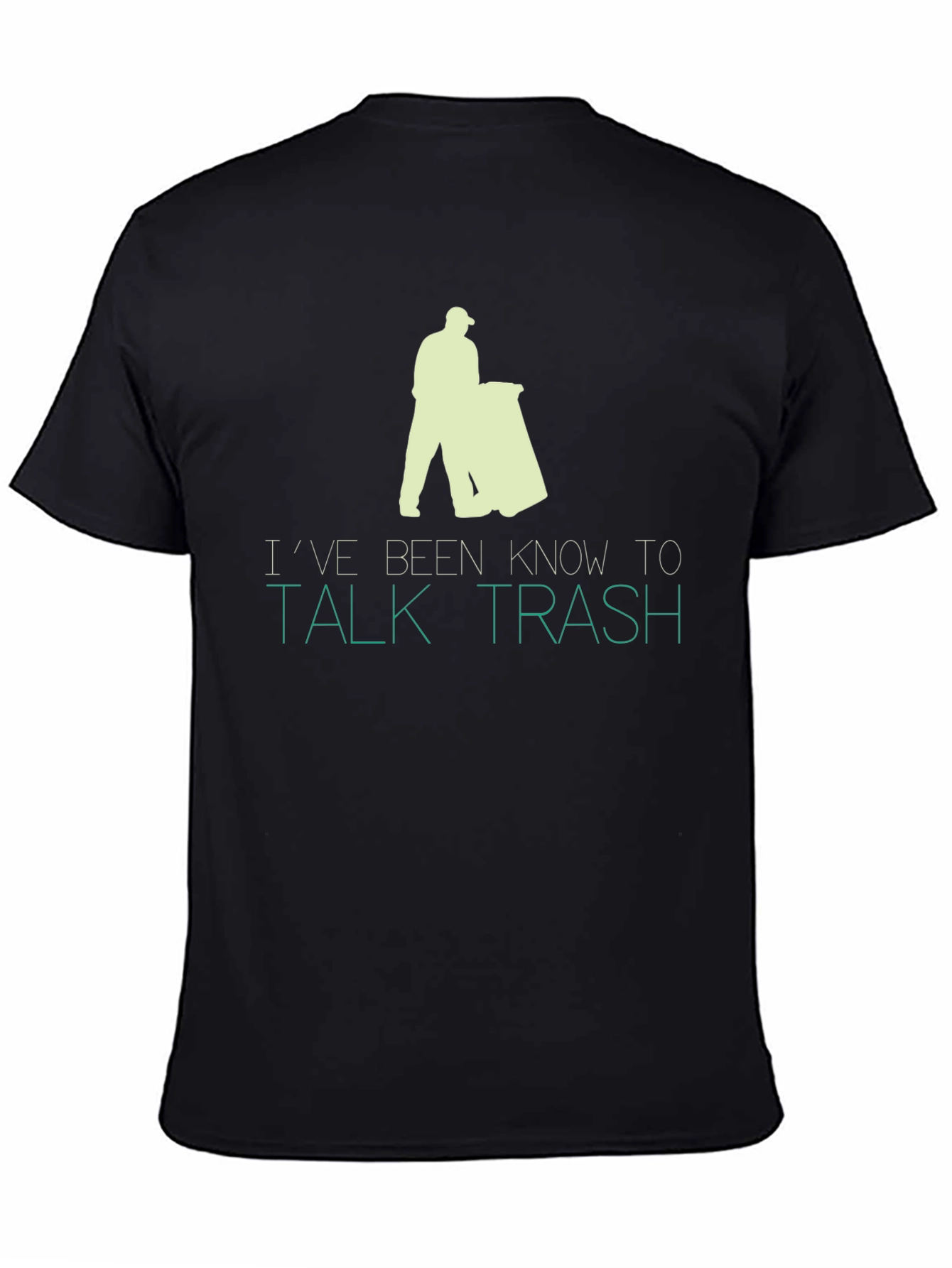 Talk Trash Graphic T-Shirt - Funny Slogan Tee