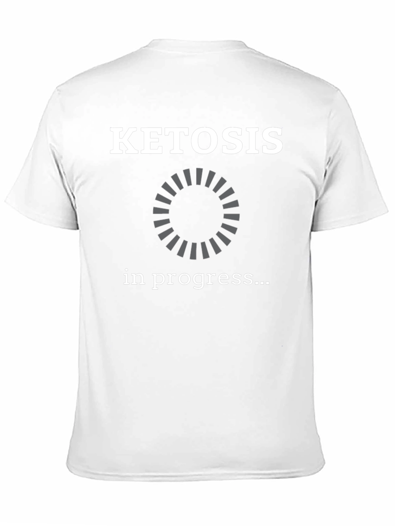 Ketosis In Progress Graphic Tee - Black