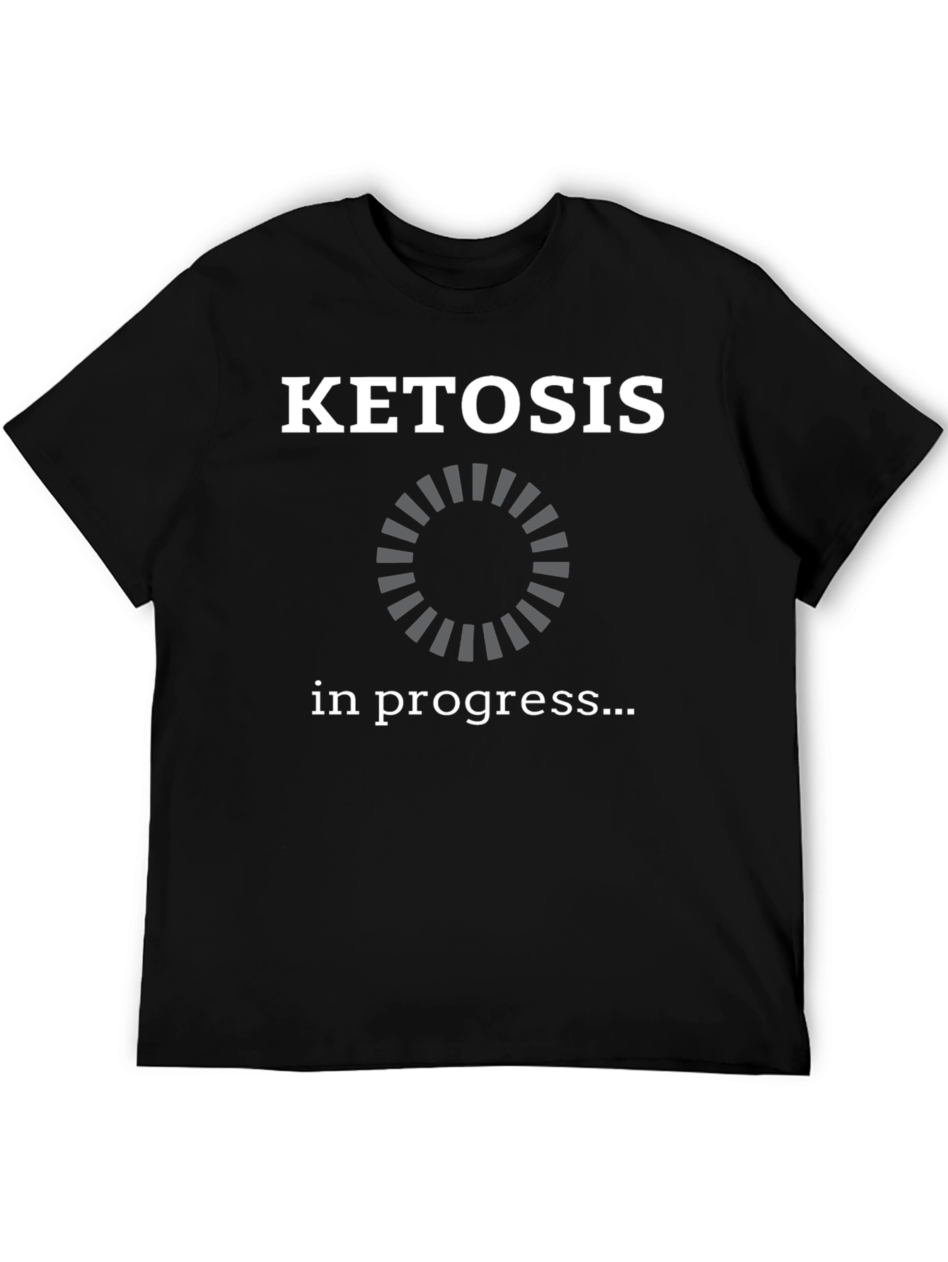 Ketosis In Progress Graphic Tee - Black