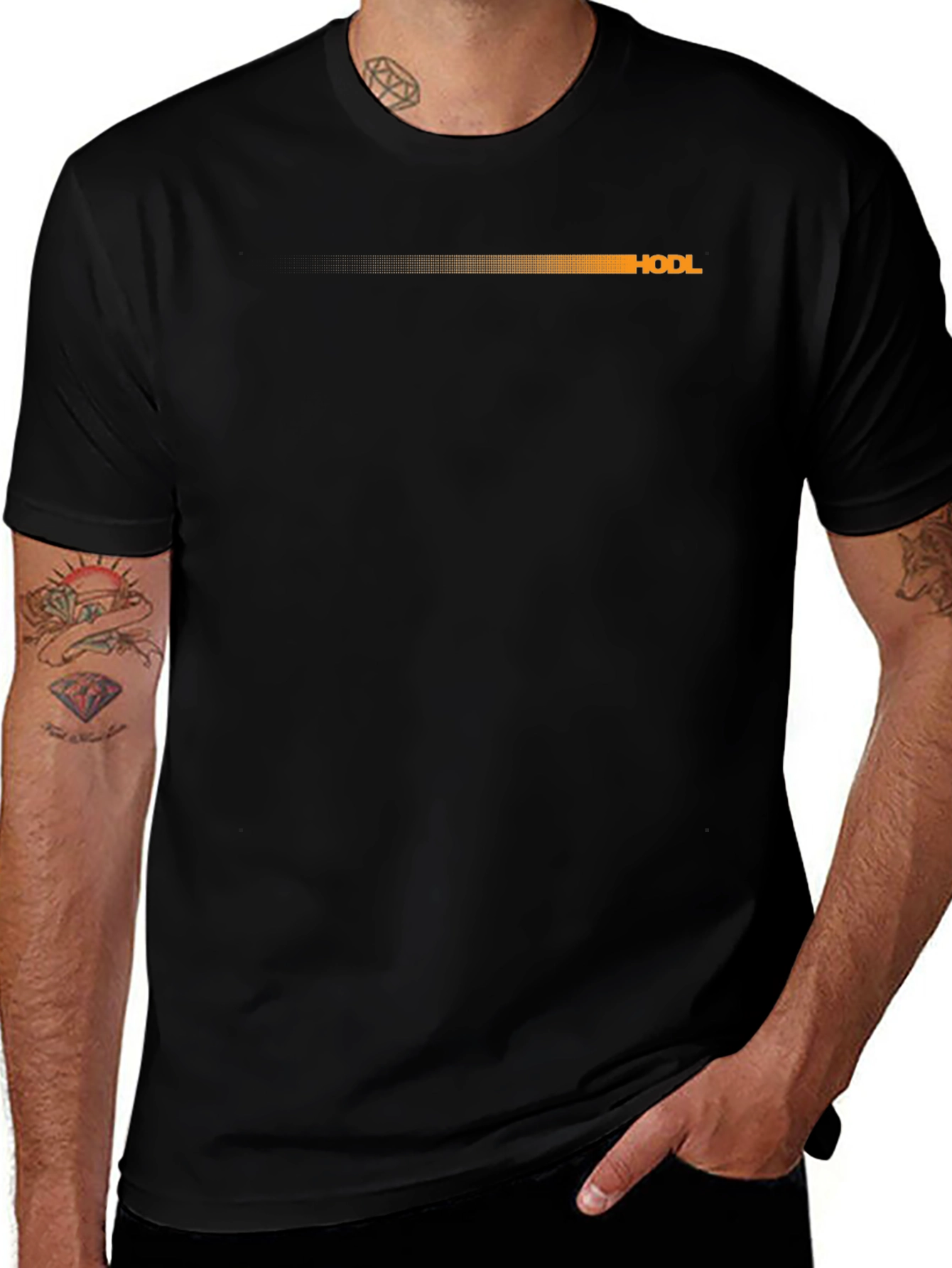 HODL Crypto Black T-Shirt