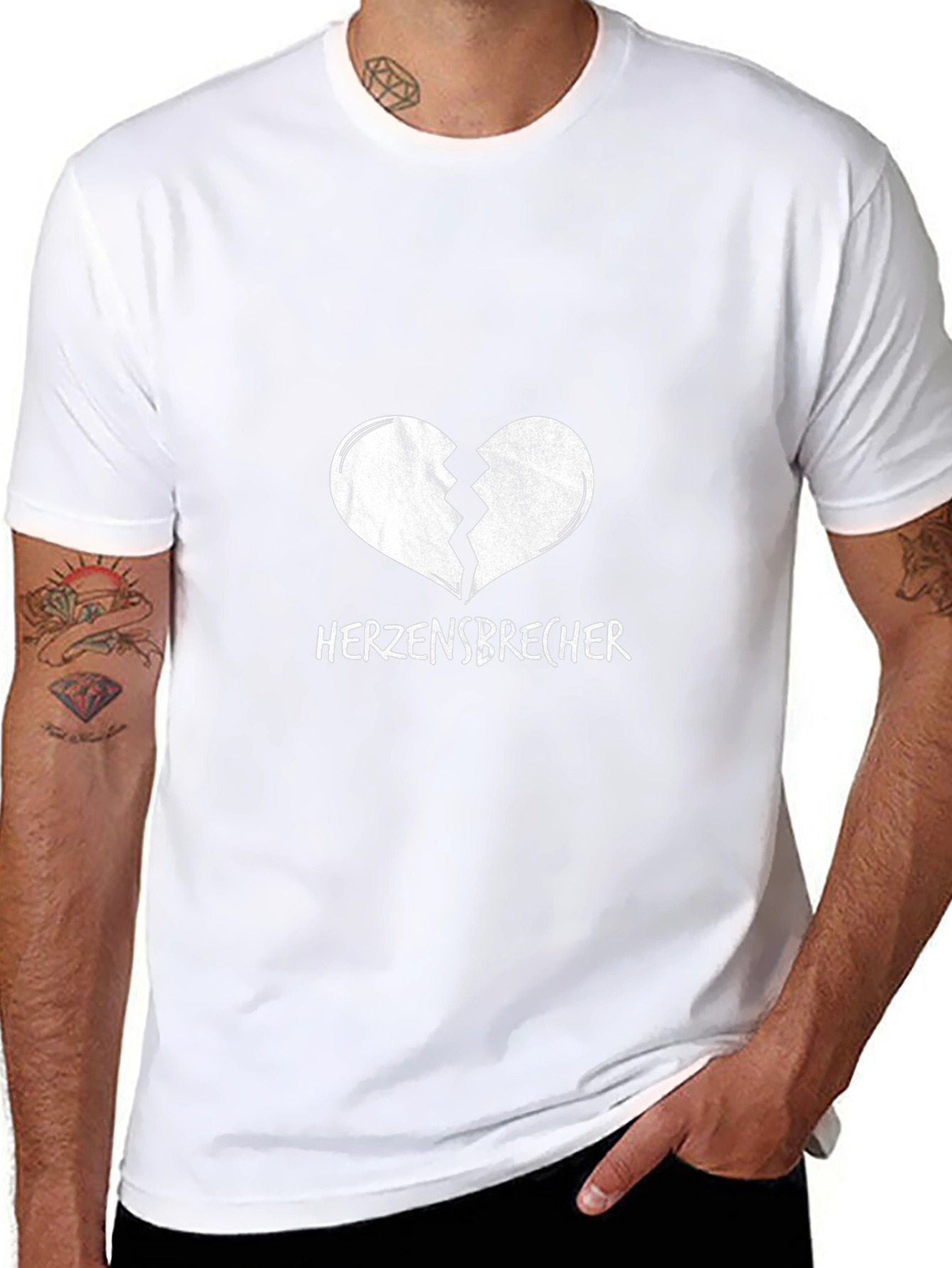 Heartbreaker Graphic Tee - Black