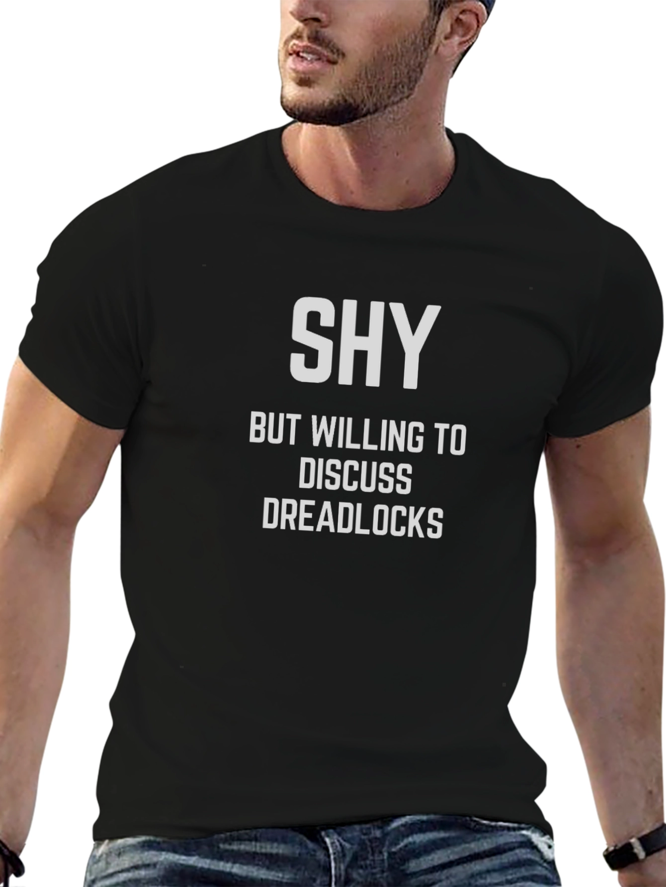 Shy Dreadlocks Graphic Tee